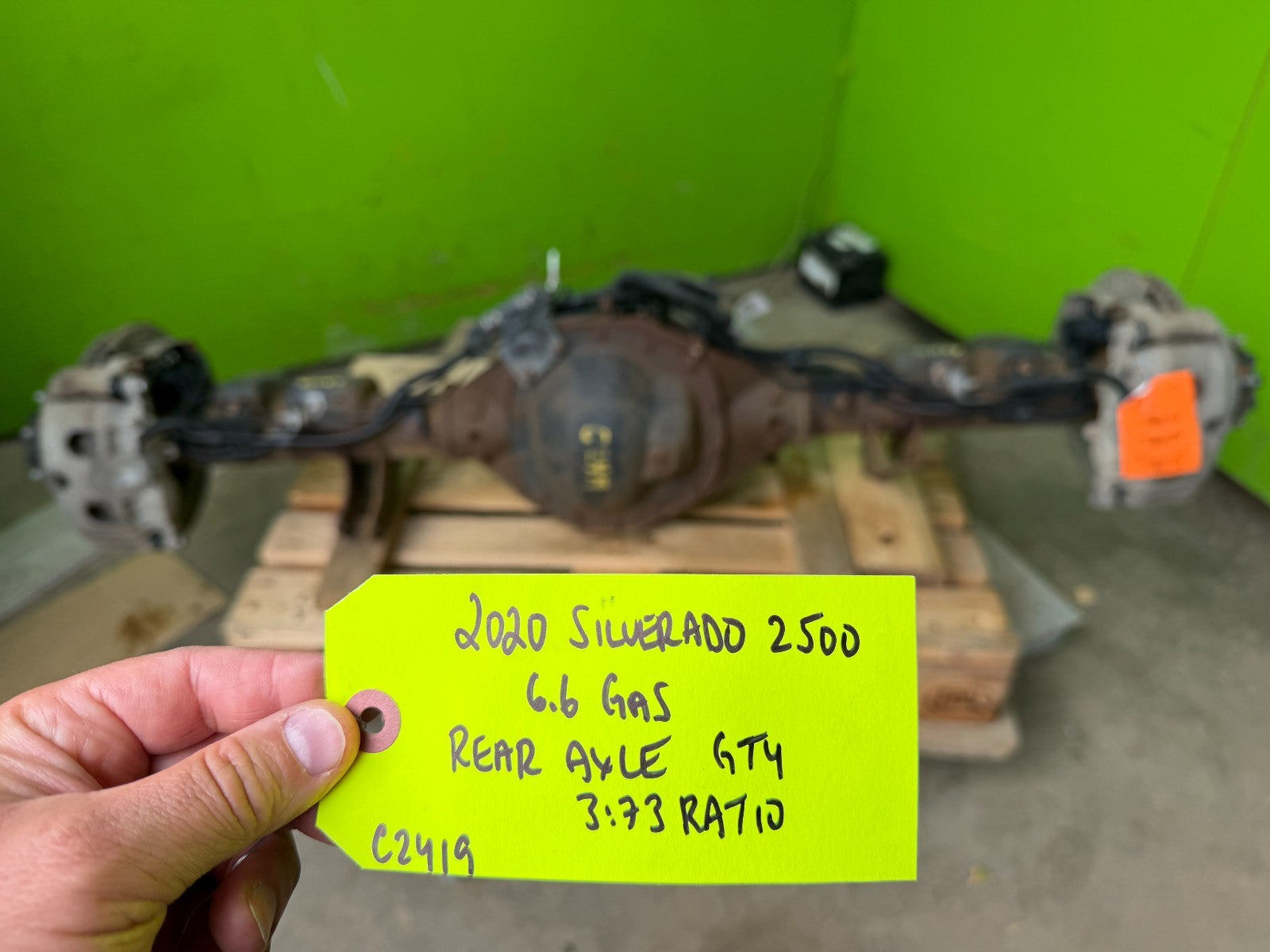 19-24 CHEVROLET GMC SIERRA SILVERADO 2500 3500 GT4 REAR DIFFERENTIAL DIFF 3.73
