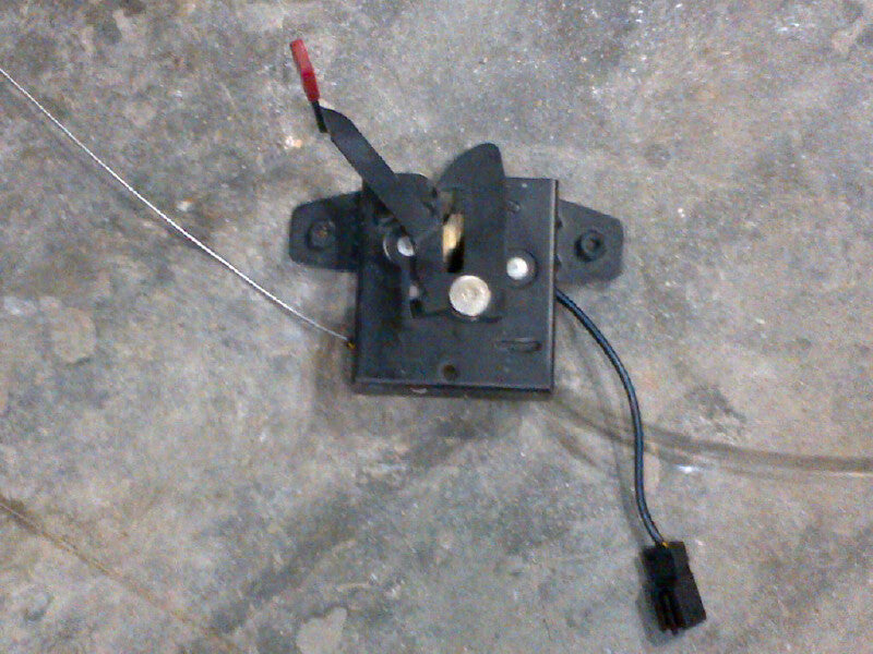 2009 PORSCHE 911 997 CARRERA 4S FRONT HOOD LATCH