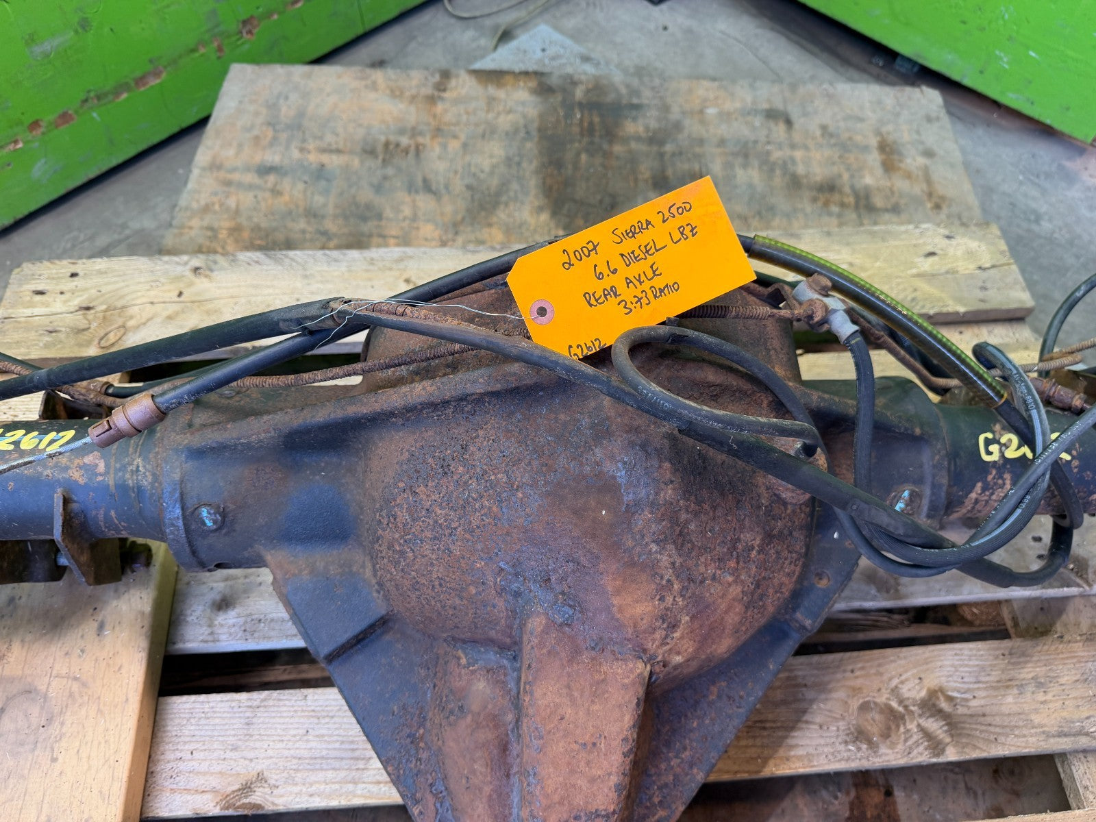 01-07 GMC SIERRA SILVERADO 2500HD 3500HD SRW REAR DIFFERENTIAL AXLE GT4 G80