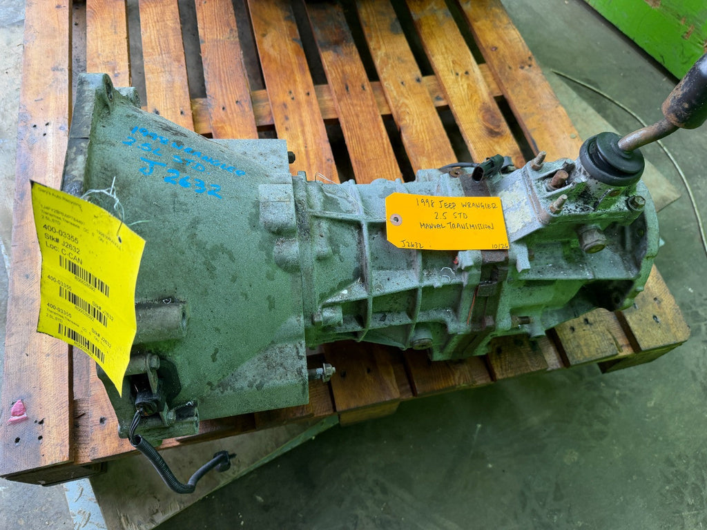 97-02 JEEP WRANGLER TJ 2.5 4 CYL MANUAL TRANSMISSION AX5 AX-5