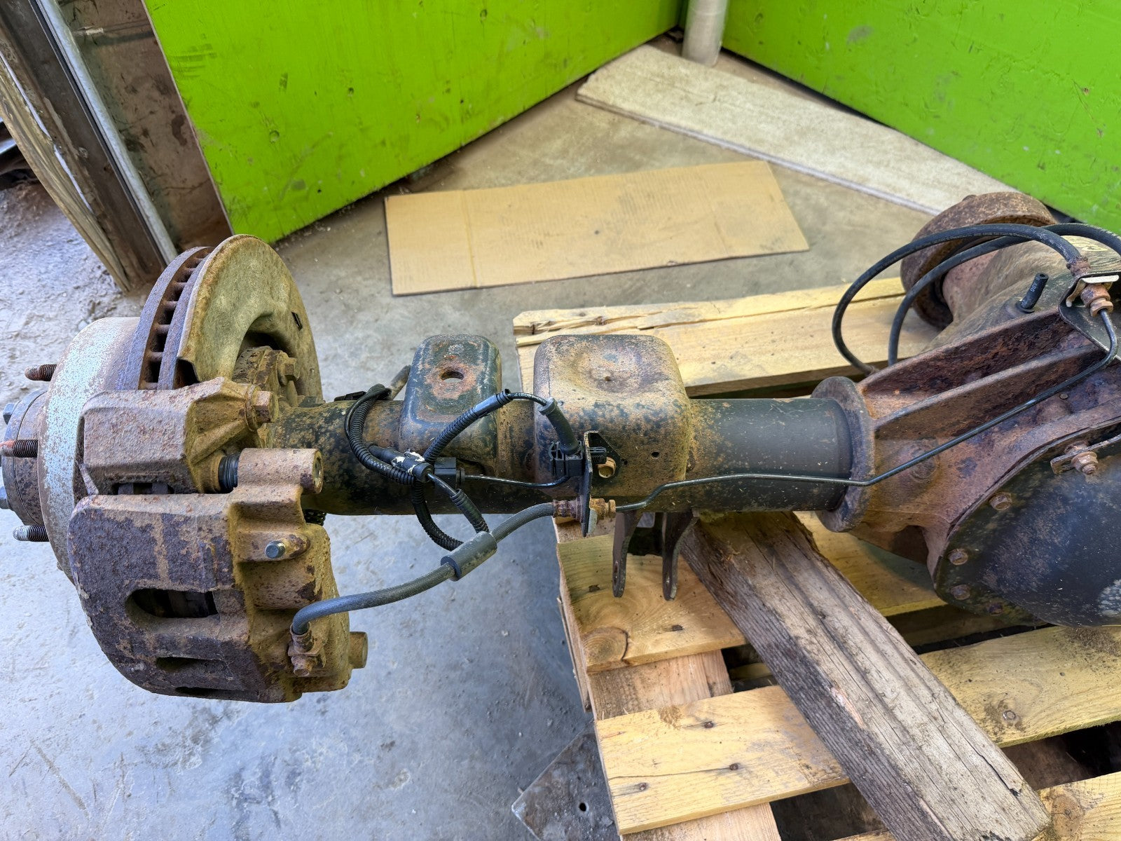 11-19 GMC SIERRA SILVERADO 2500HD 3500 3.73 REAR DIFFERENTIAL AXLE SRW GT4 G80