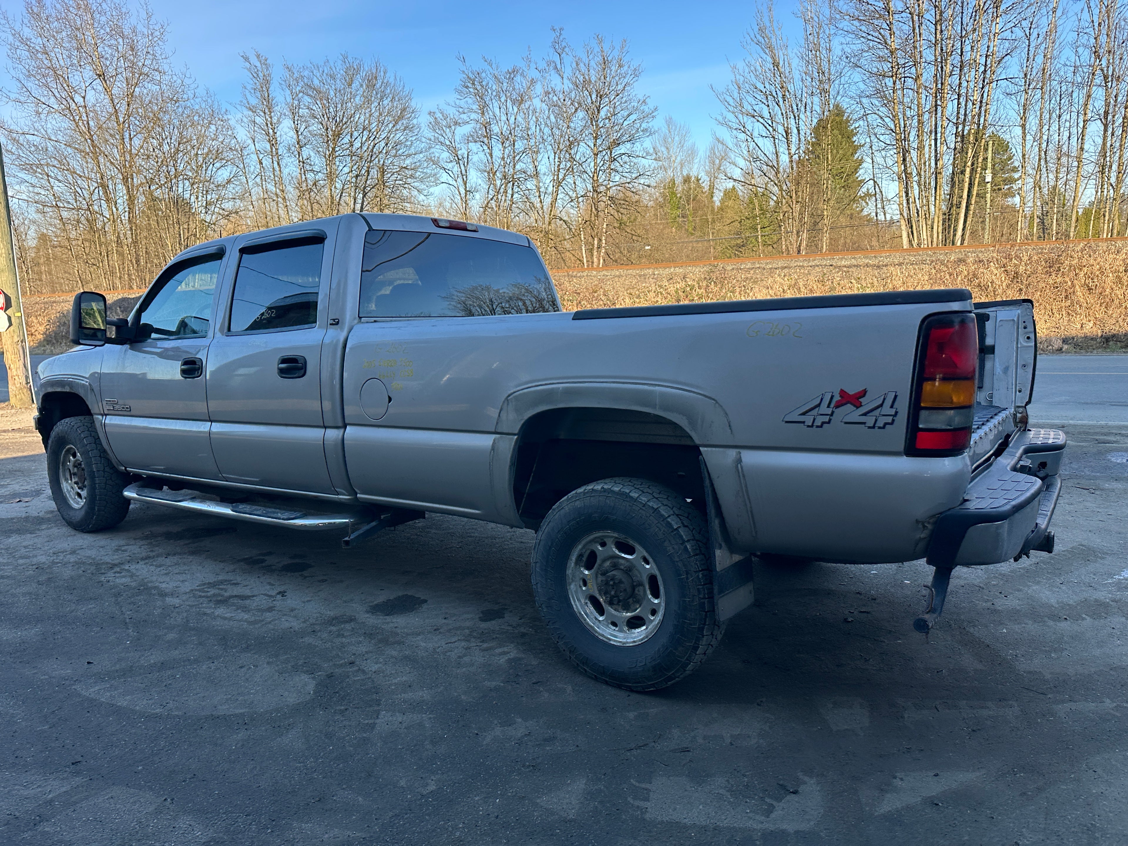 2005 GMC New Sierra K3500 6.6 LLY Duramax – G2602