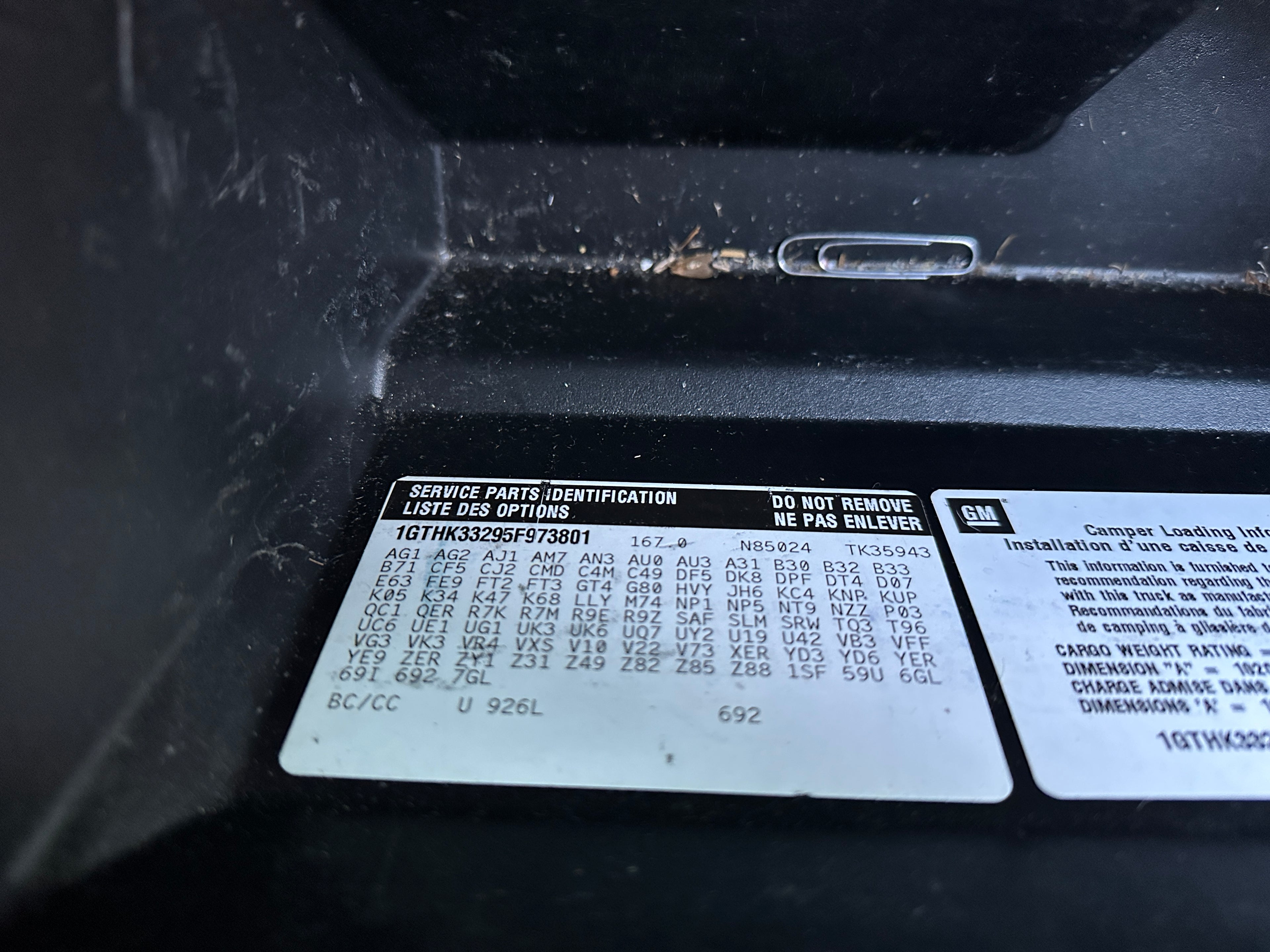 2005 GMC New Sierra K3500 6.6 LLY Duramax – G2602