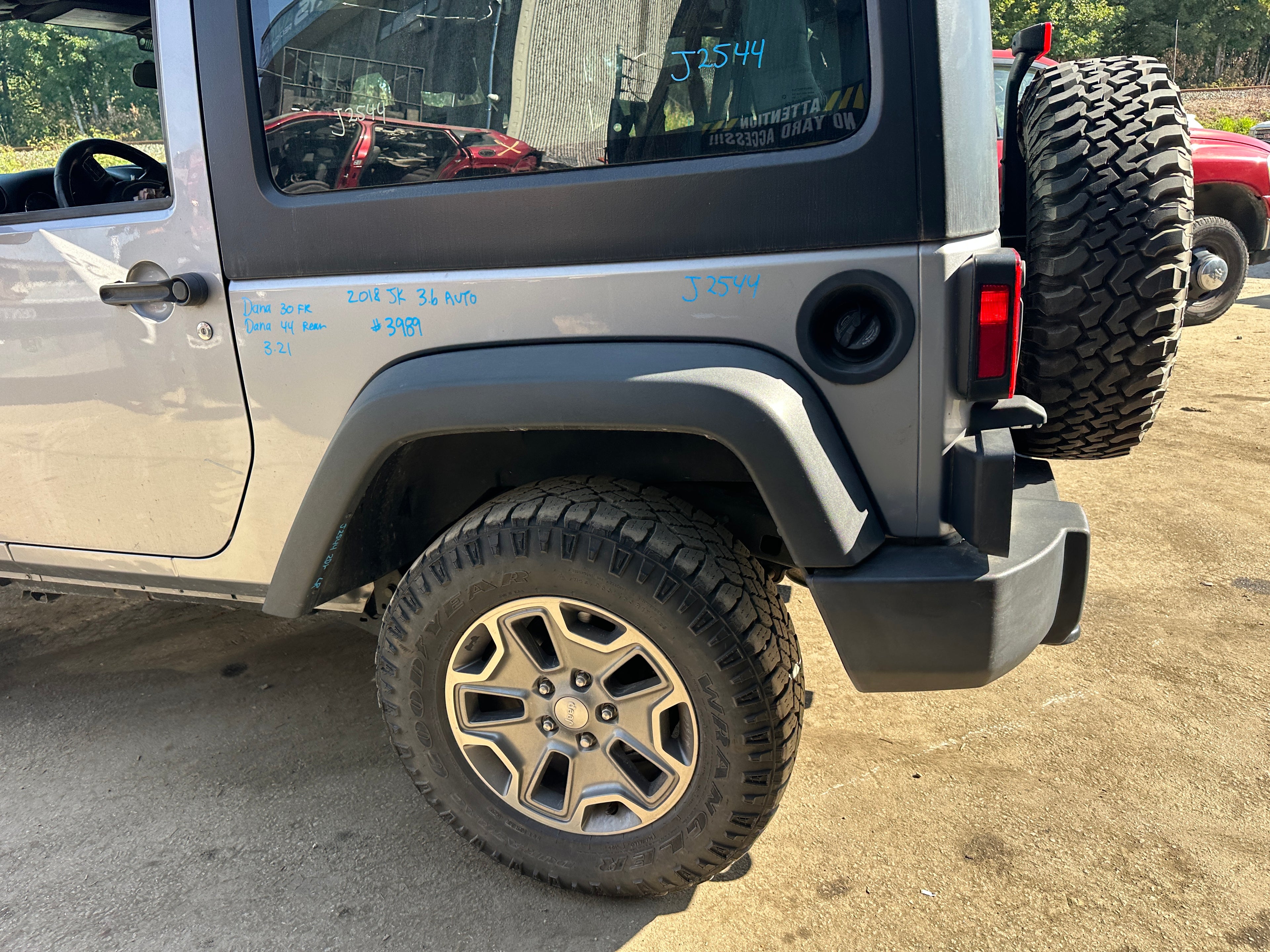 2018 Jeep Wrangler JL Sport 3.6 – J2544
