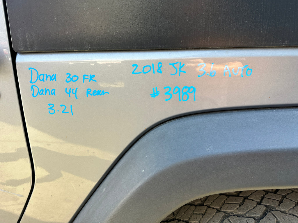 2018 Jeep Wrangler JL Sport 3.6 – J2544