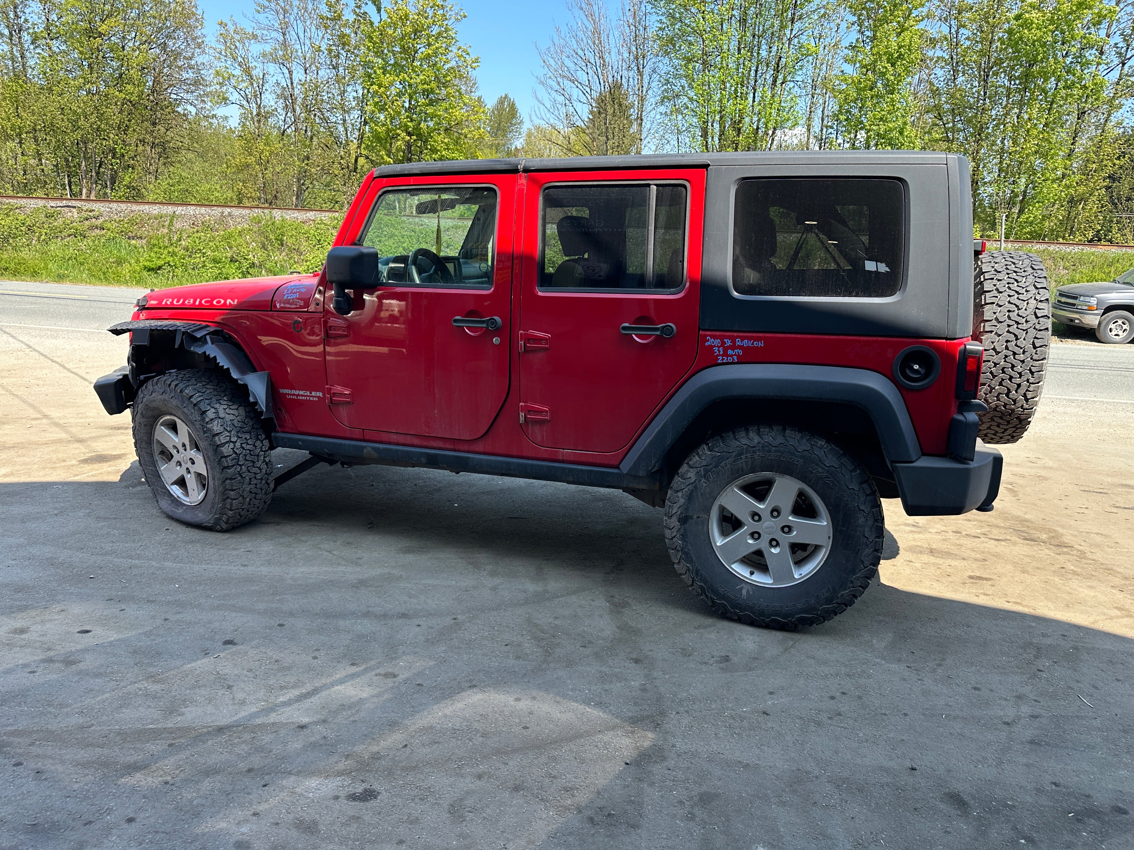 2010 Jeep Wrangler JK Rubicon 3.8 – J2523