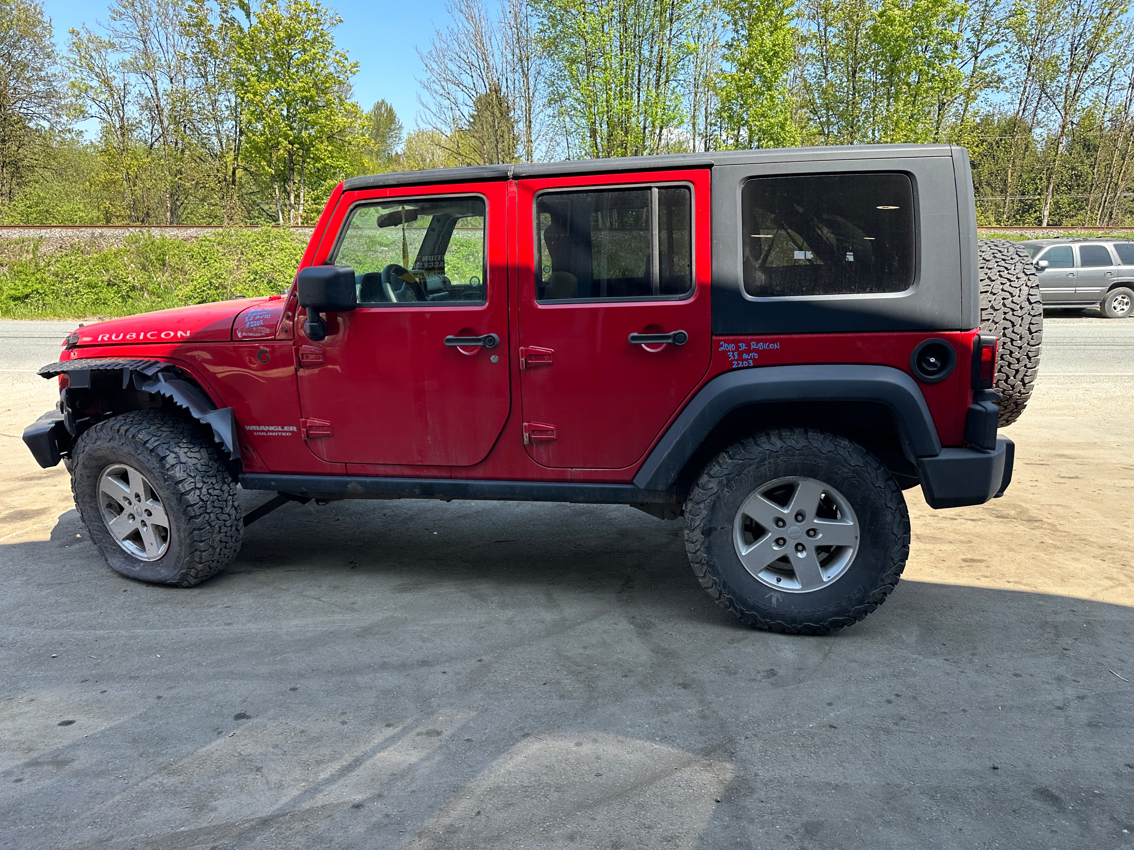 2010 Jeep Wrangler JK Rubicon 3.8 – J2523