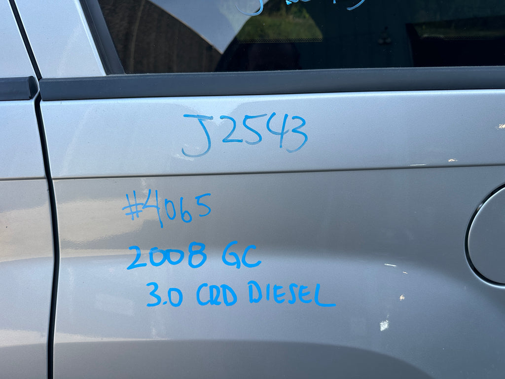 2008 Jeep Grand Cherokee Laredo 3.0 CRD Diesel – J2543