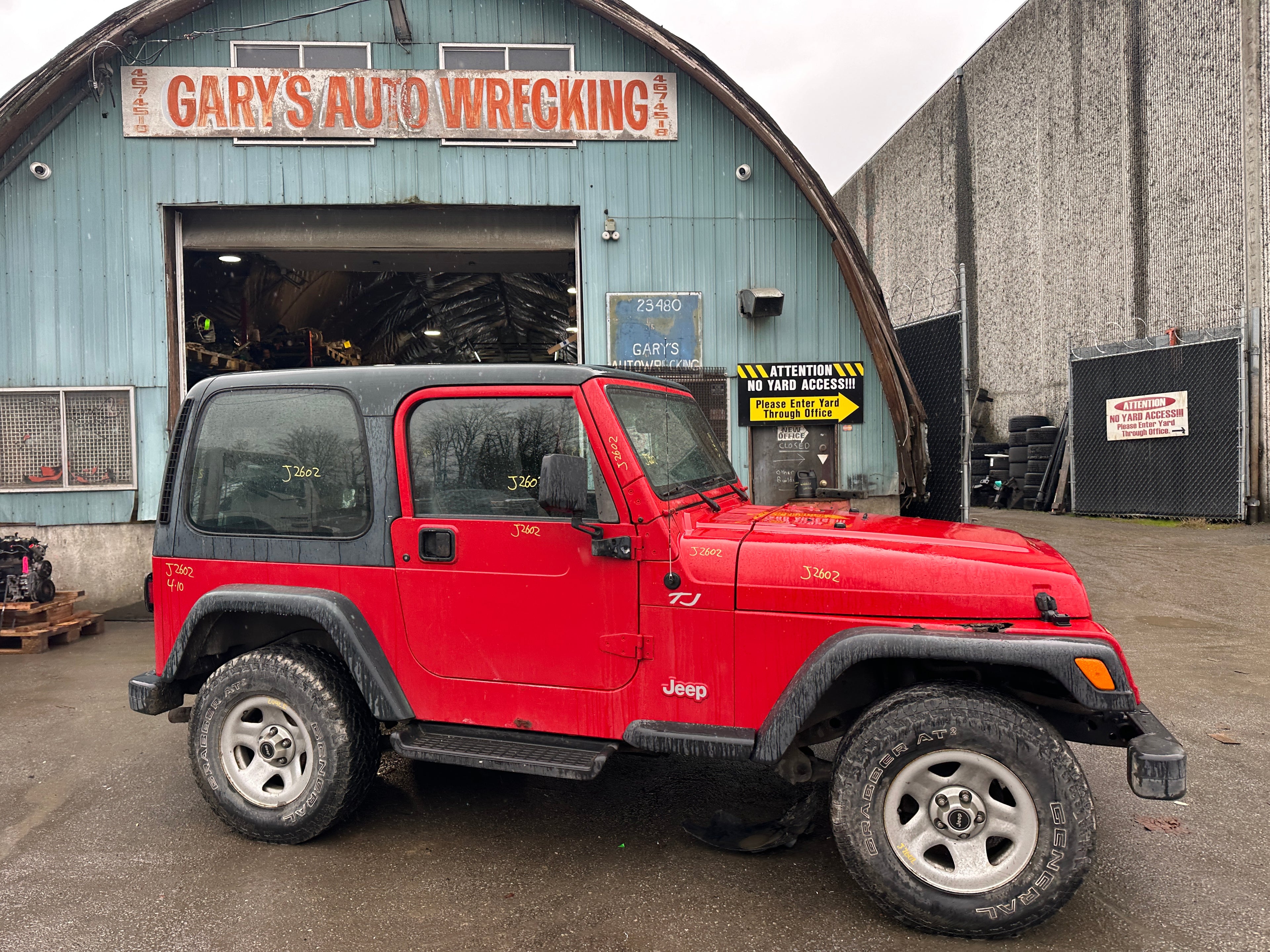 1997 Jeep Wrangler TJ 2.5 – J2602