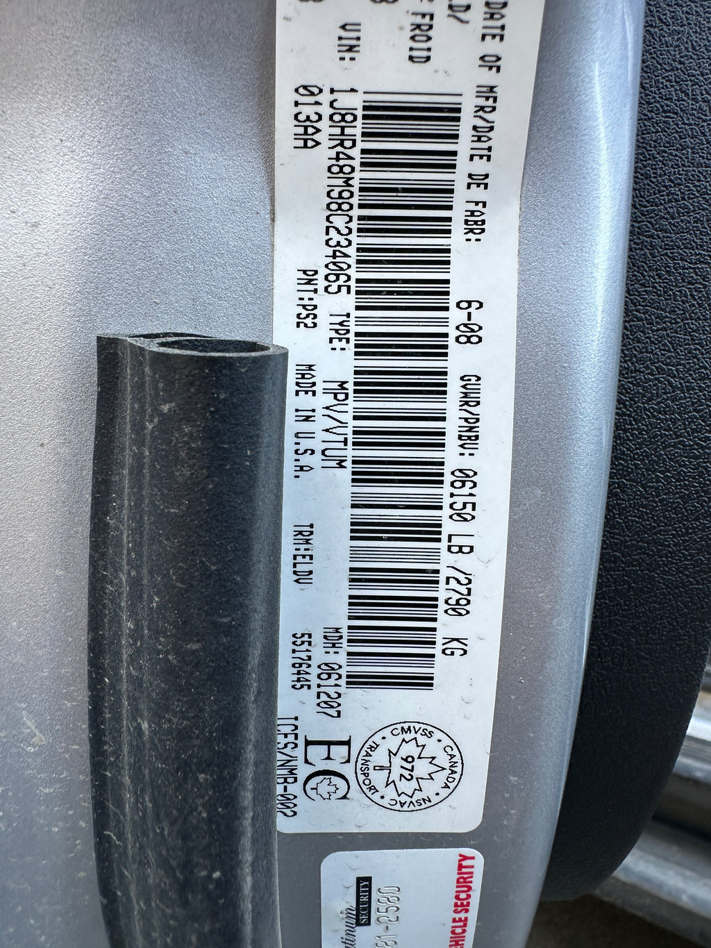 2008 Jeep Grand Cherokee Laredo 3.0 CRD Diesel – J2543