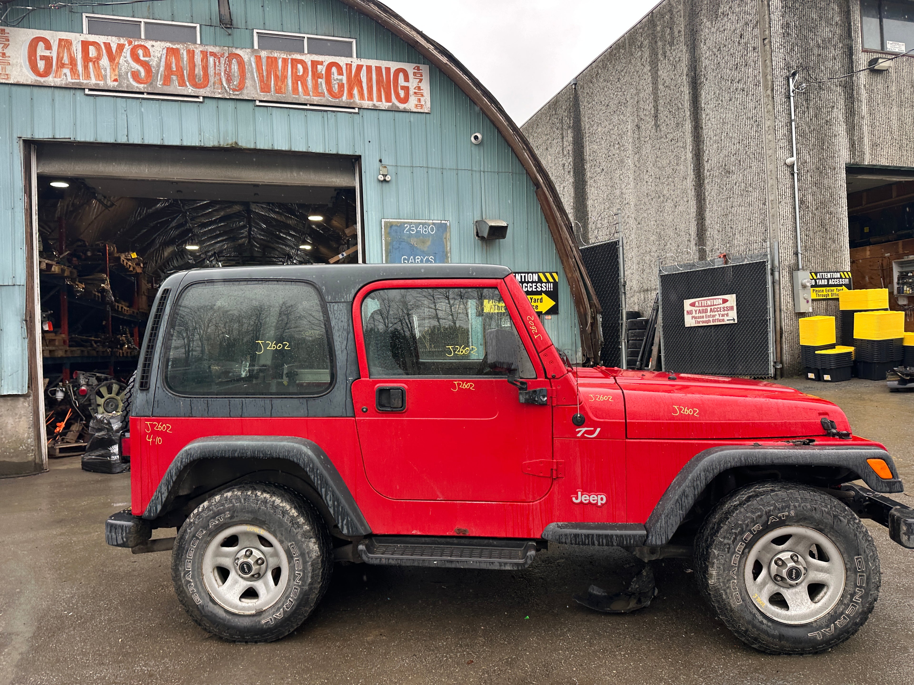 1997 Jeep Wrangler TJ 2.5 – J2602