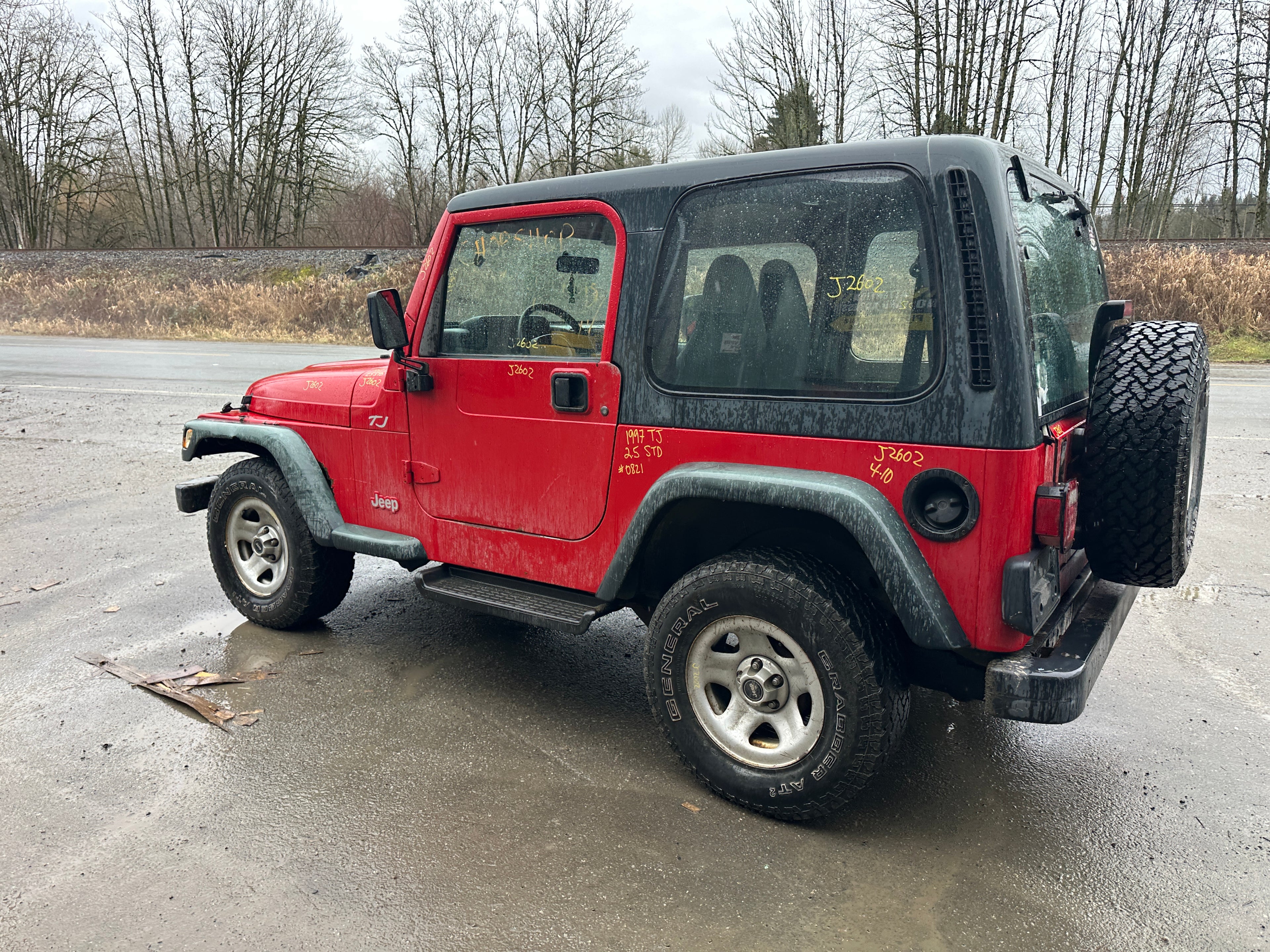 1997 Jeep Wrangler TJ 2.5 – J2602