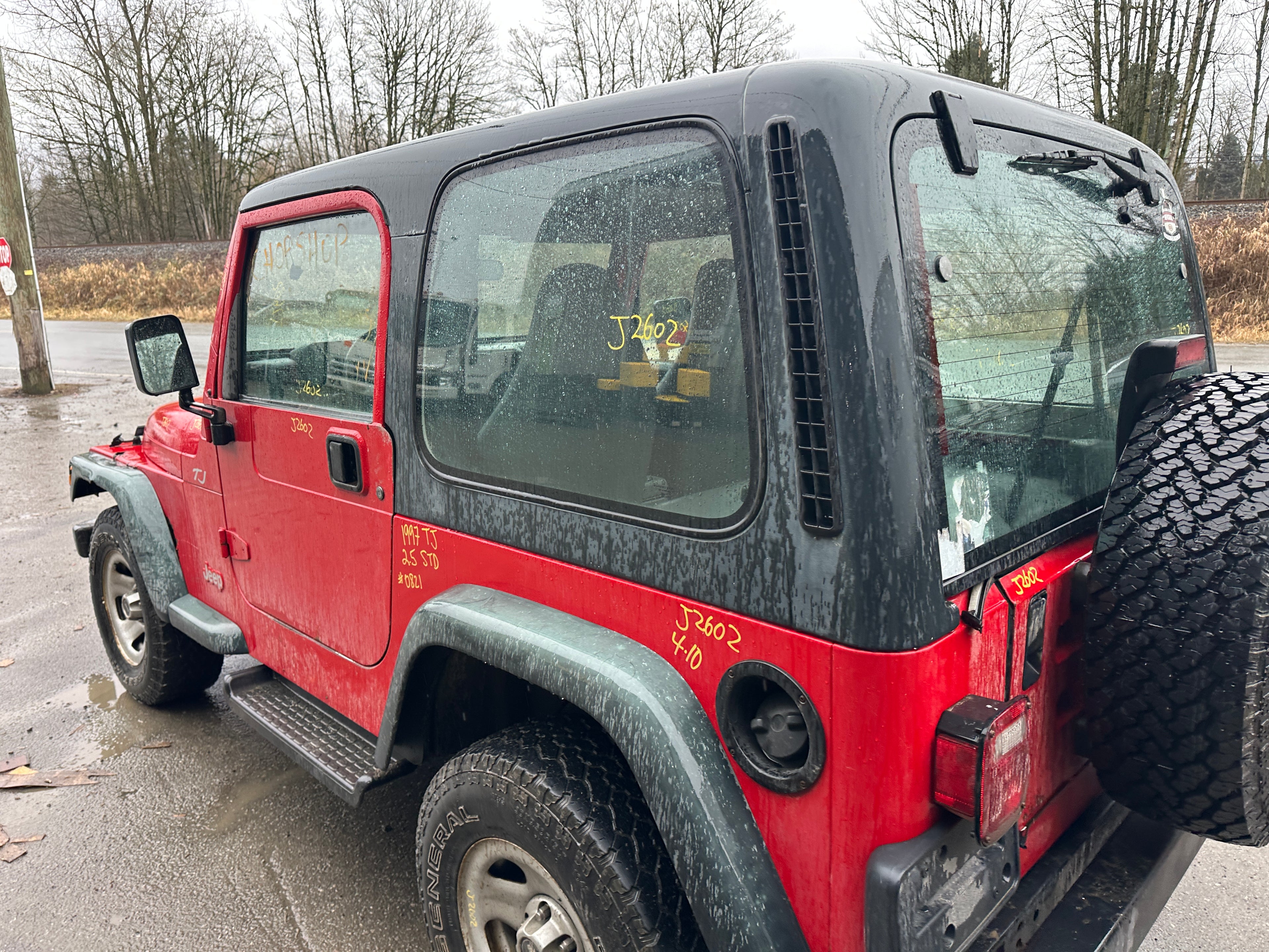 1997 Jeep Wrangler TJ 2.5 – J2602