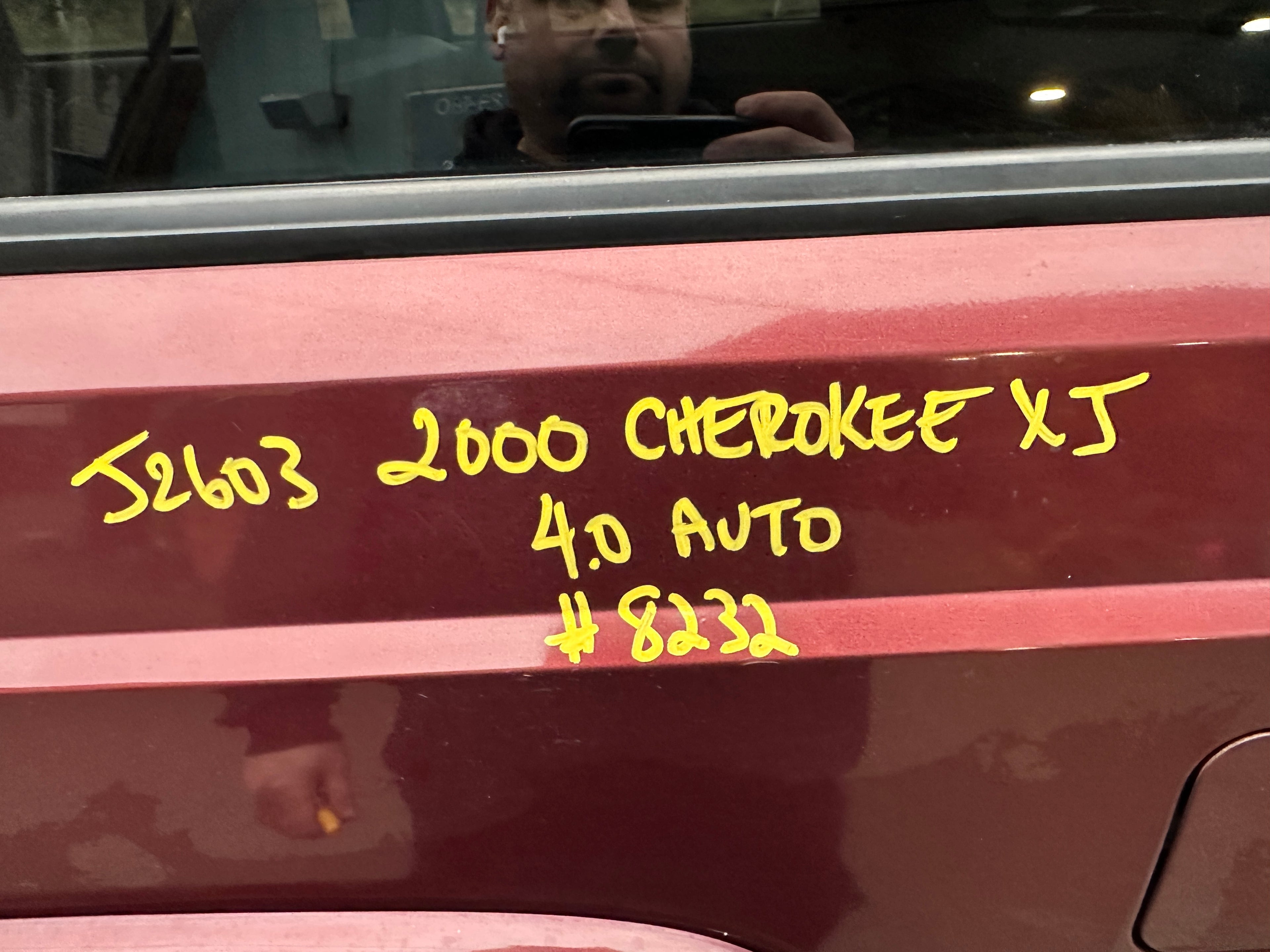 2000 Jeep Cherokee XJ Sport 4.0 – J2603