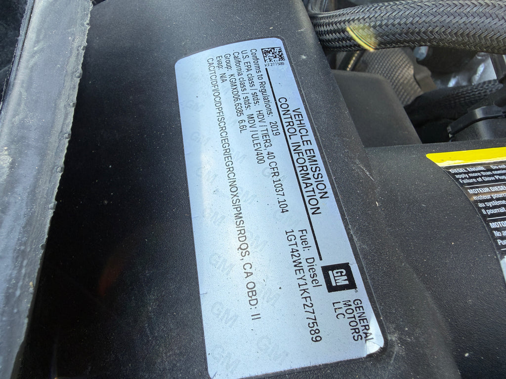 2019 GMC Sierra 3500HD Denali 6.6 L5P Duramax – G2611