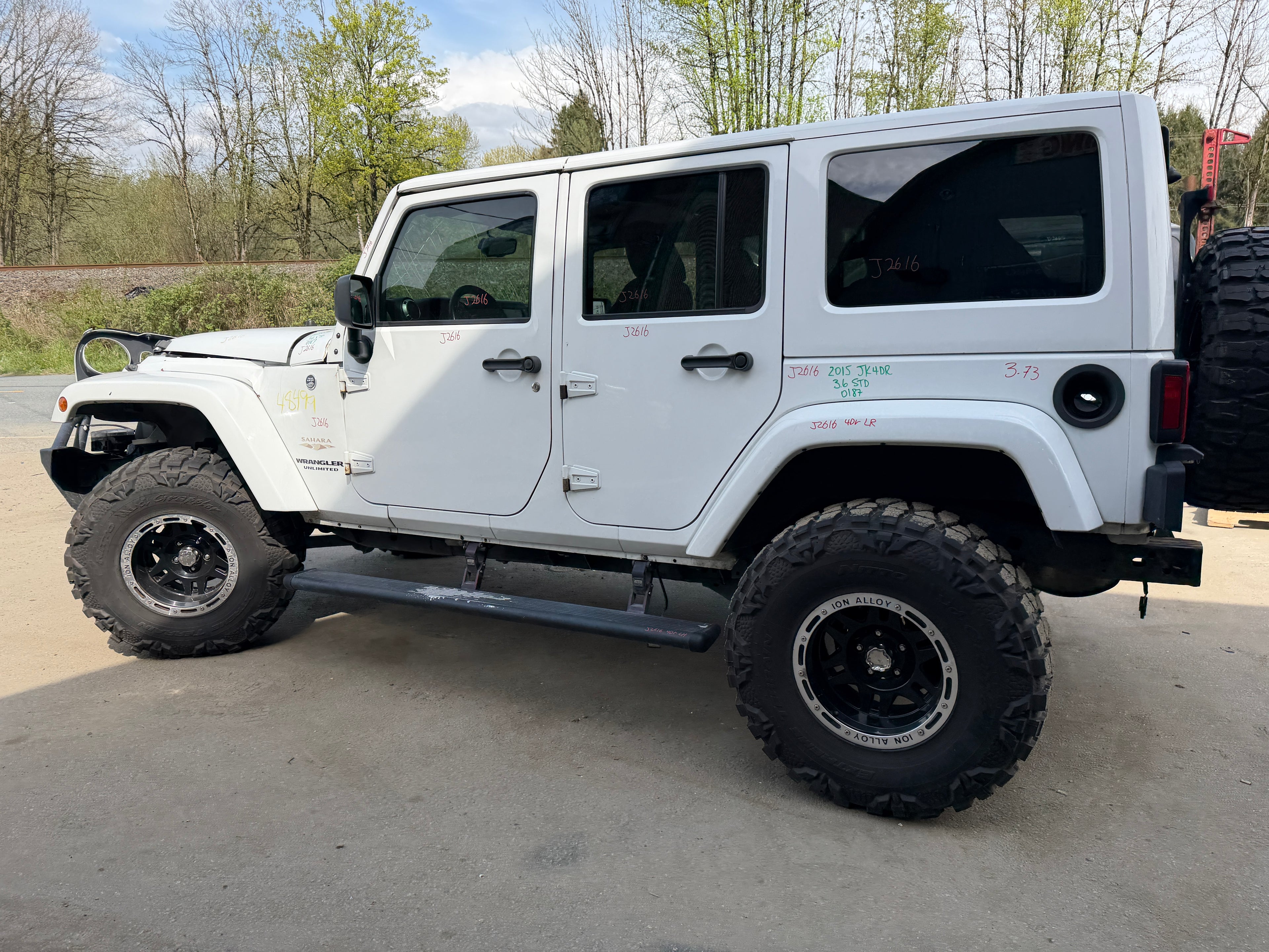 2015 Jeep Wrangler JK Unlimited Sahara 3.6 – J2616