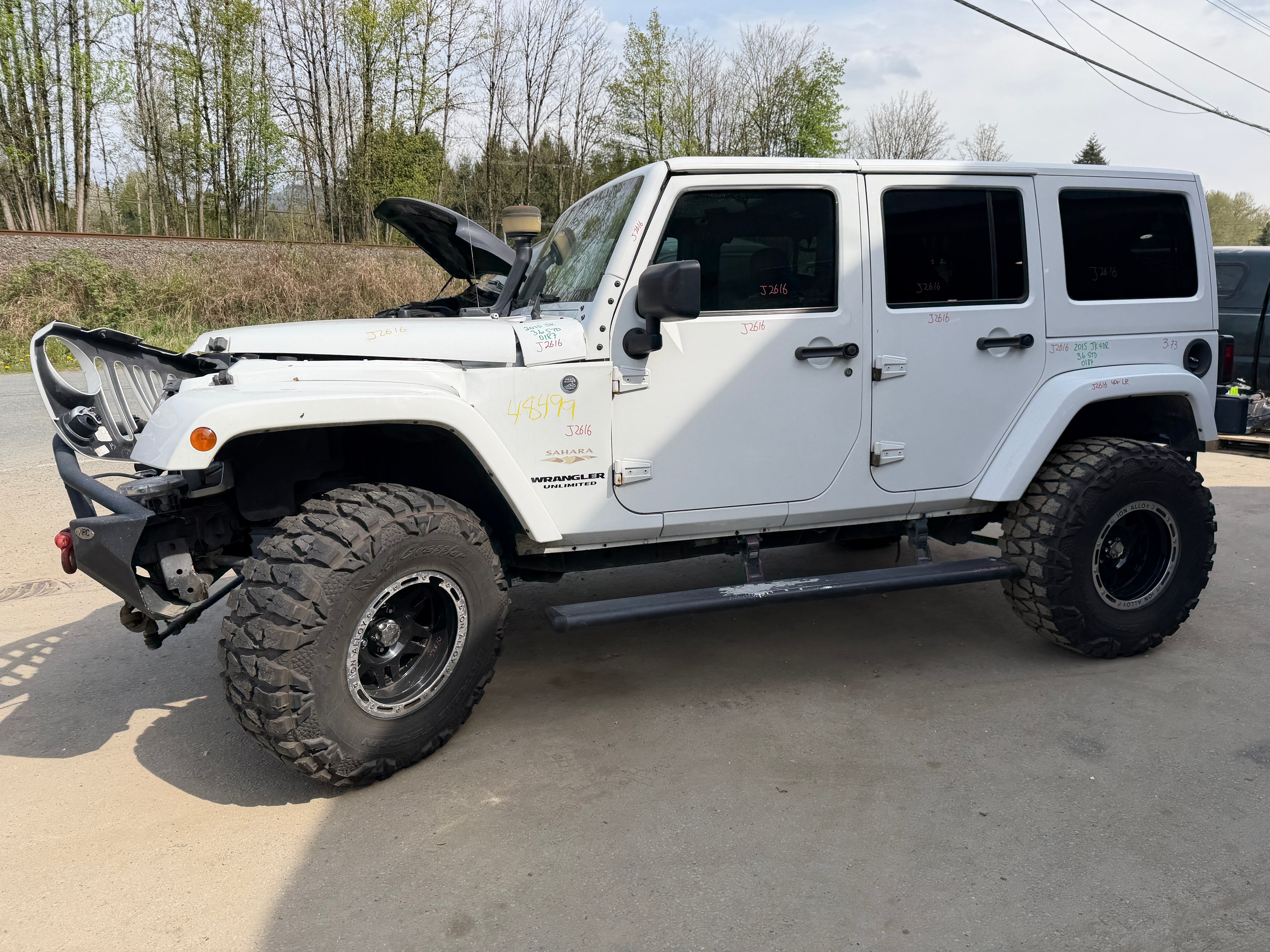 2015 Jeep Wrangler JK Unlimited Sahara 3.6 – J2616