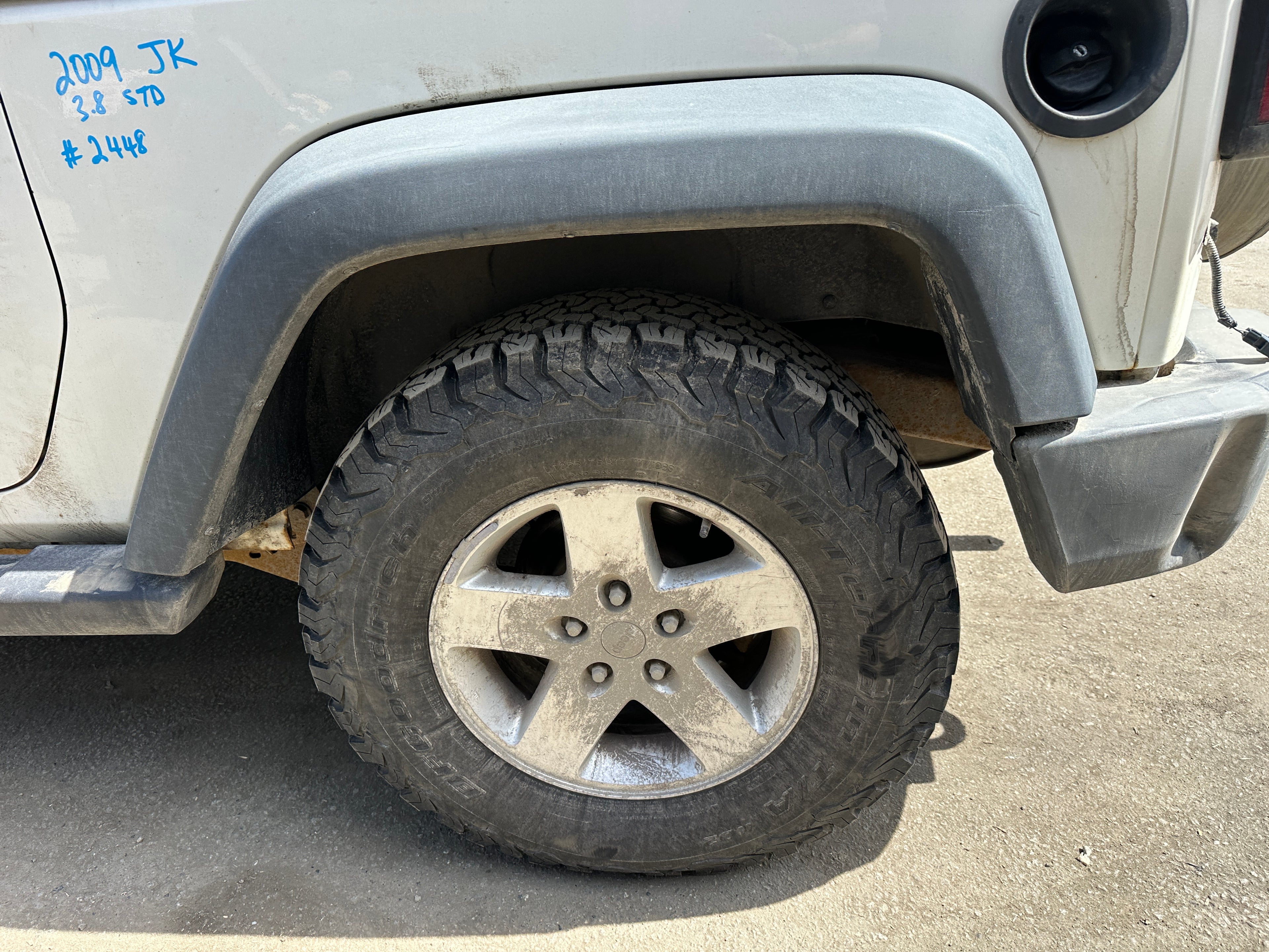 2009 Jeep Wrangler JK 3.8 – J2524