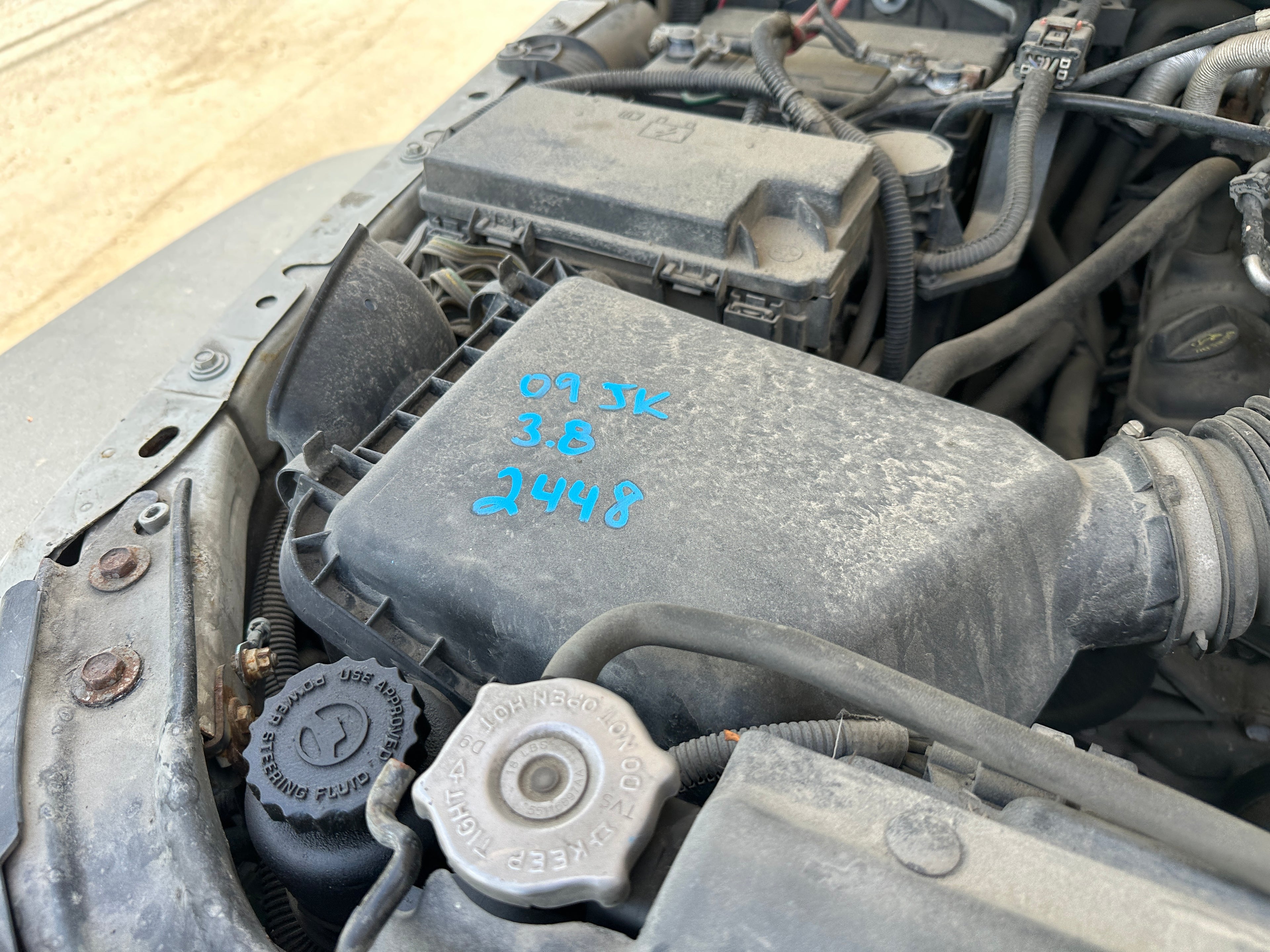 2009 Jeep Wrangler JK 3.8 – J2524