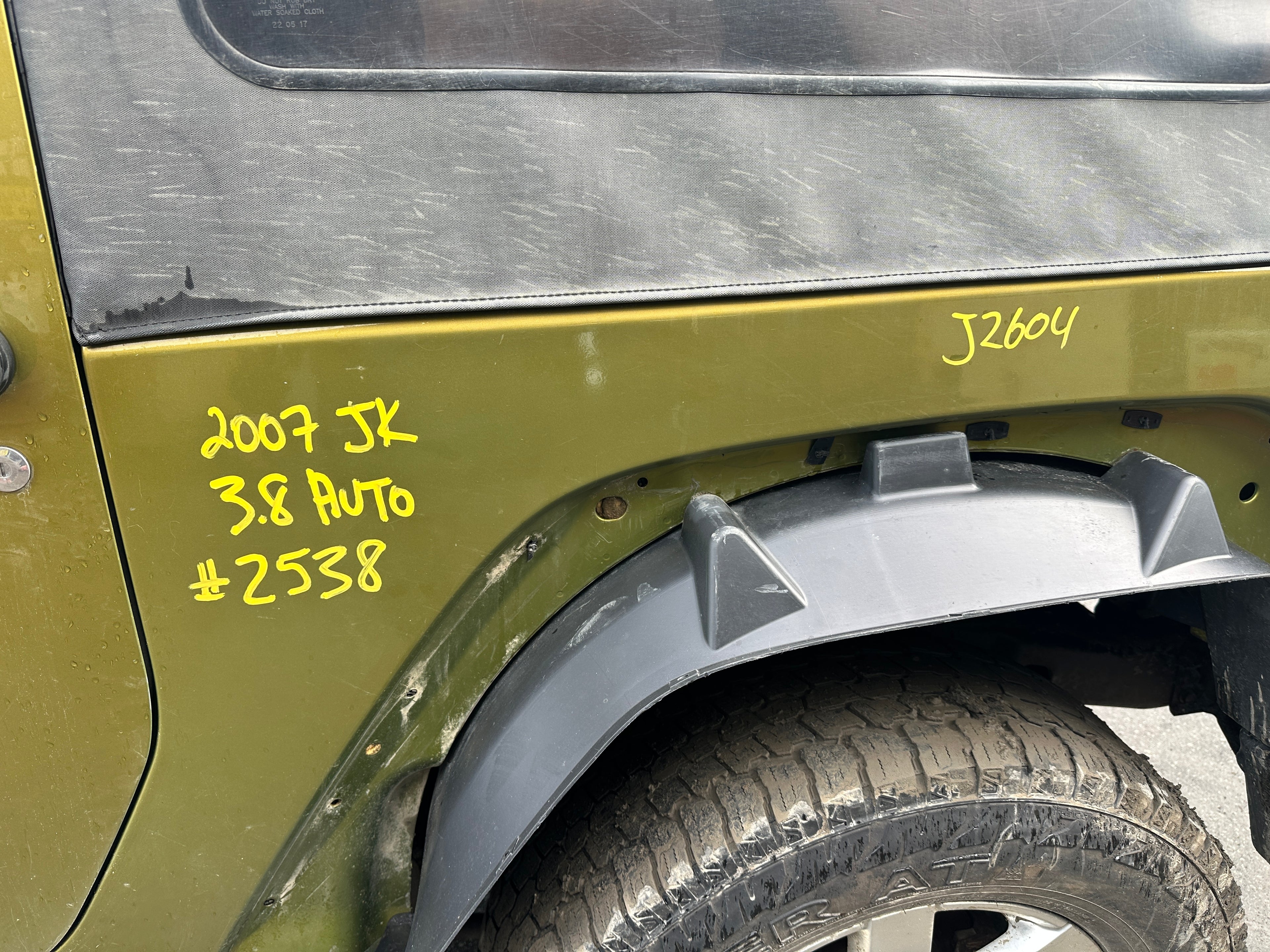 2007 Jeep Wrangler JK Rubicon – J2604