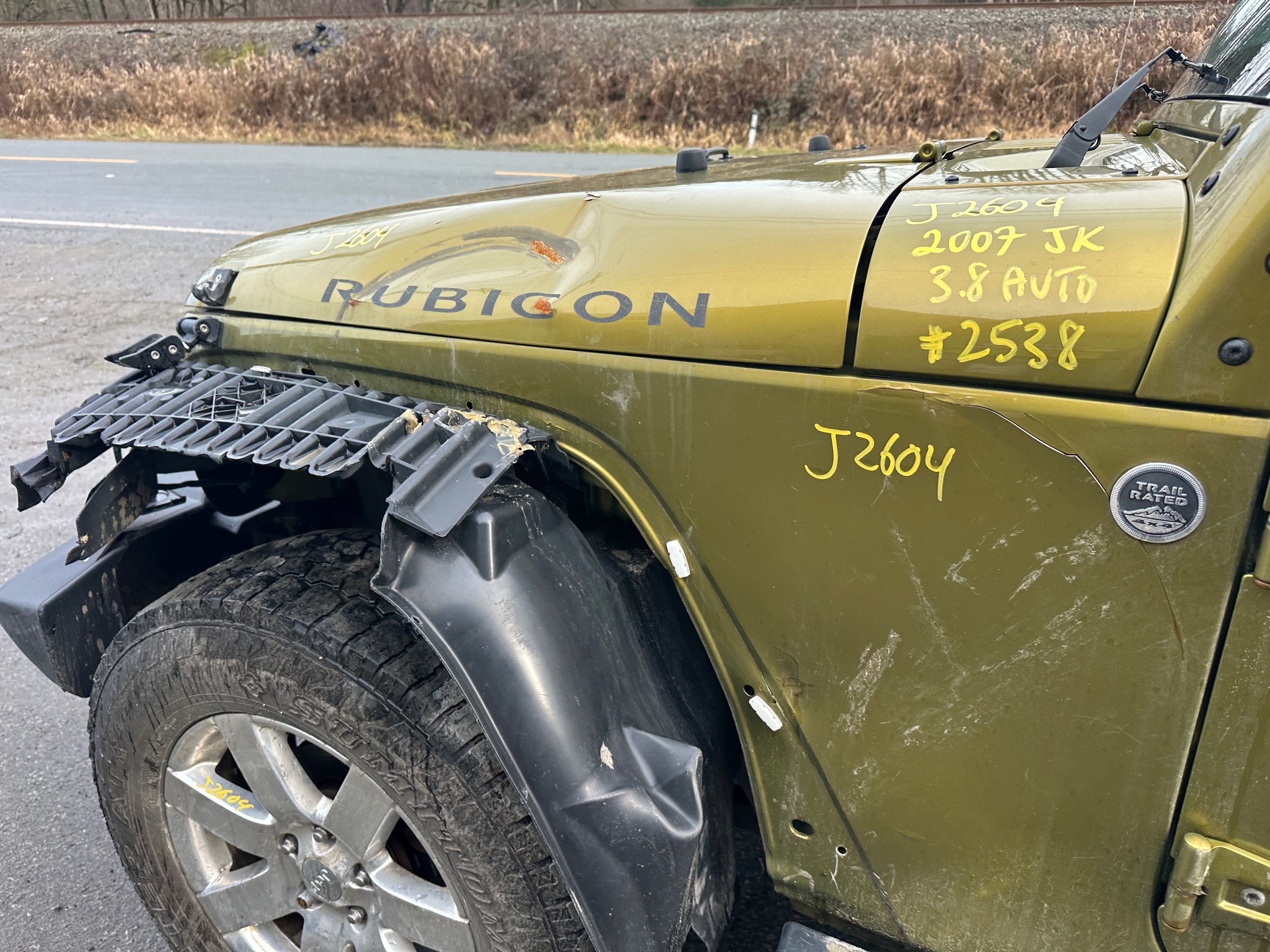 2007 Jeep Wrangler JK Rubicon – J2604