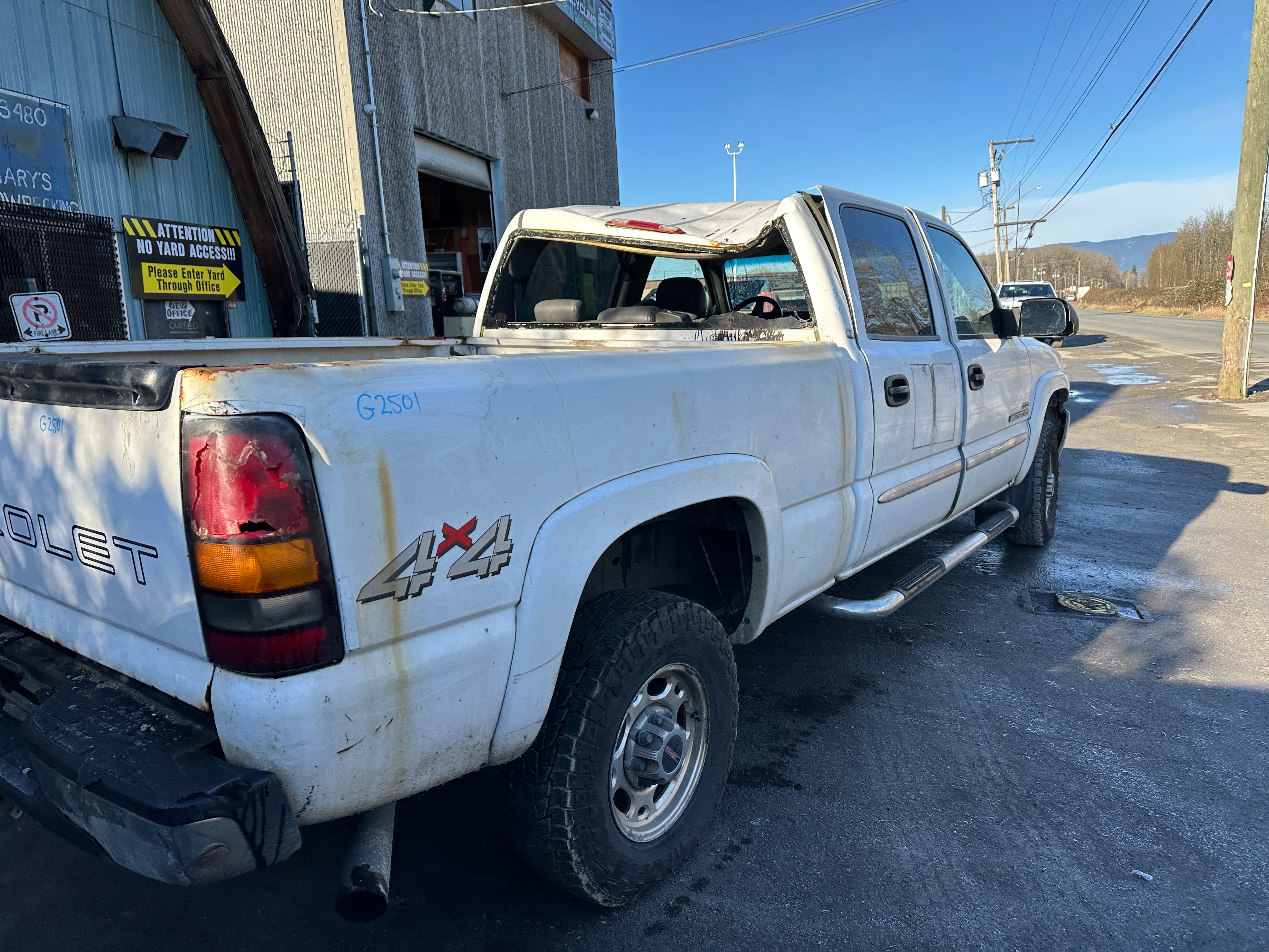 2005 GMC Sierra 2500HD 6.6L LLY Duramax – G2501