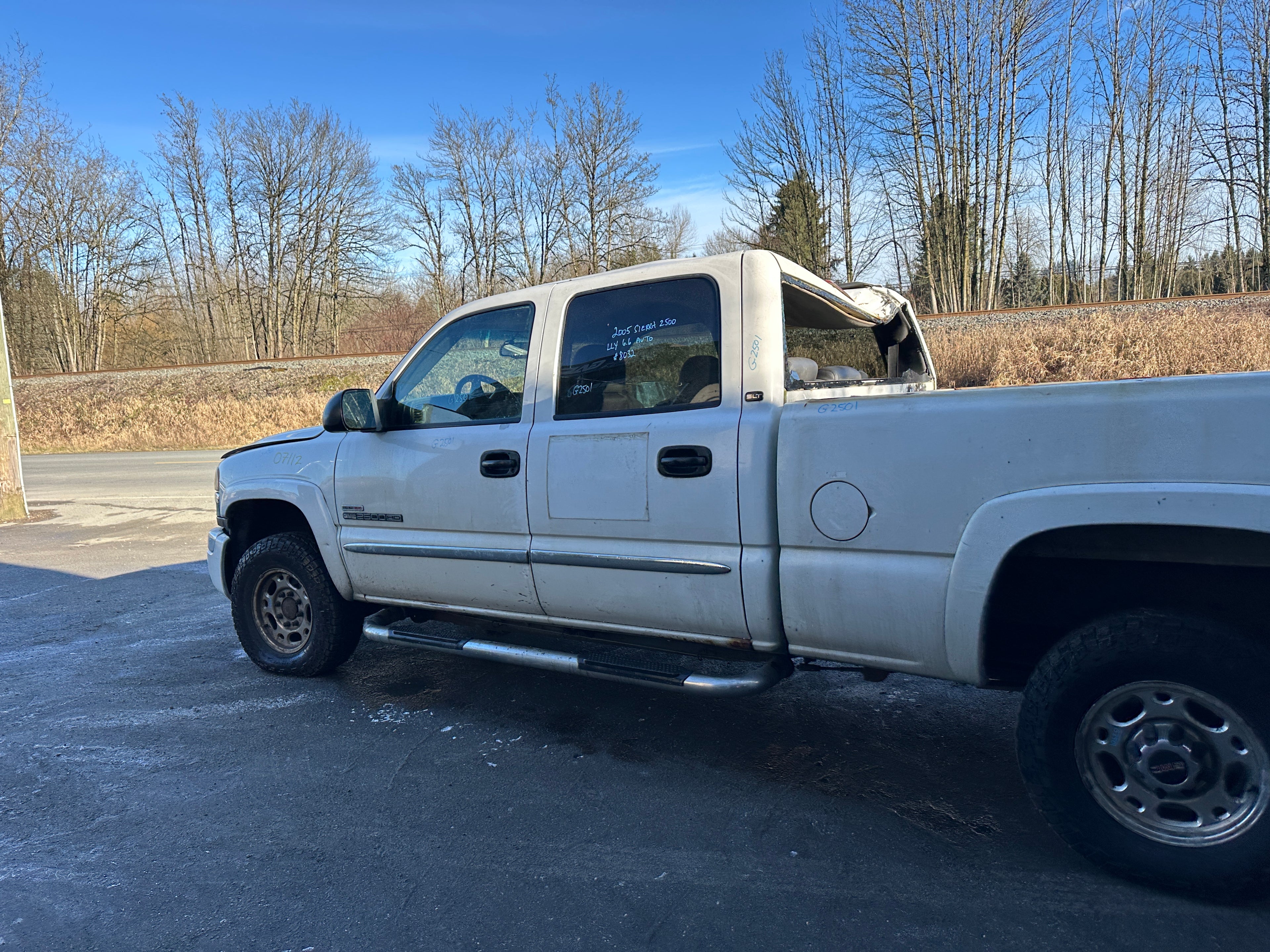 2005 GMC Sierra 2500HD 6.6L LLY Duramax – G2501