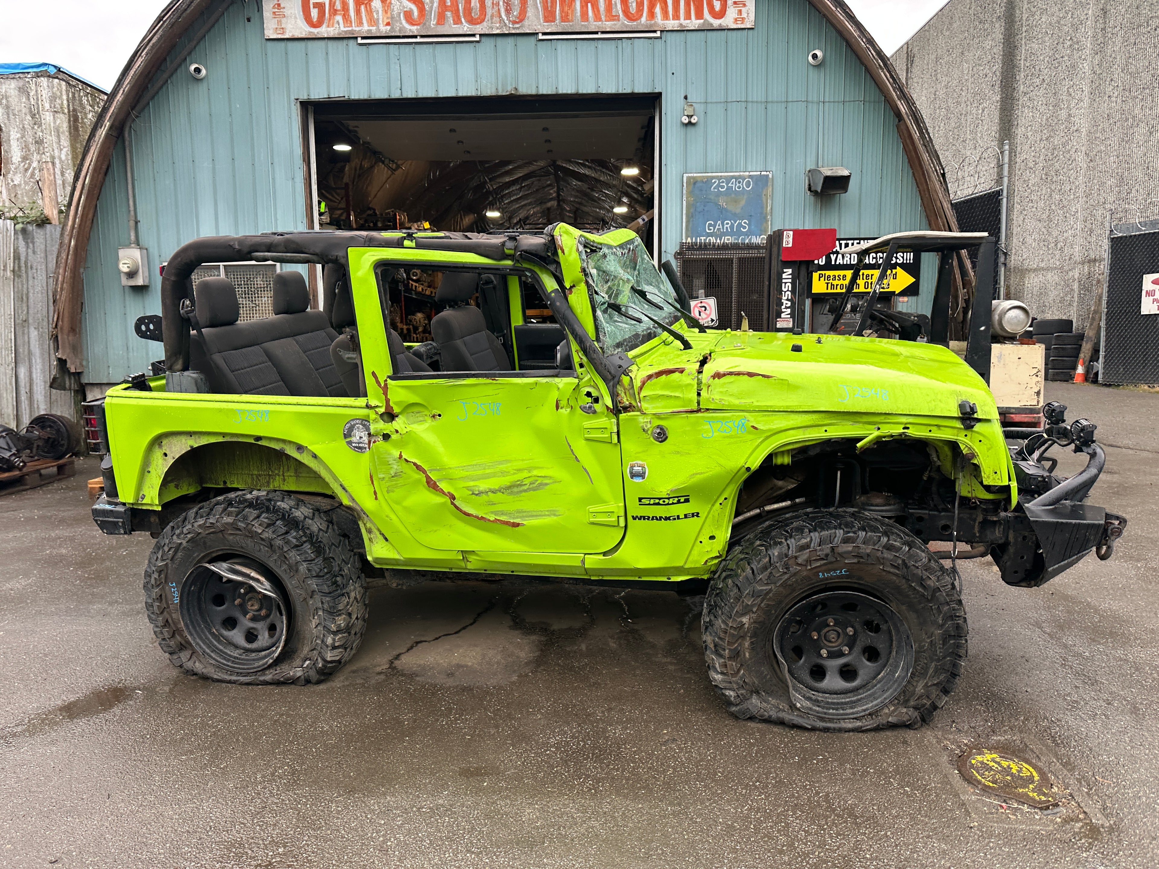 2012 Jeep Wrangler JK Sport 3.6 – J2548