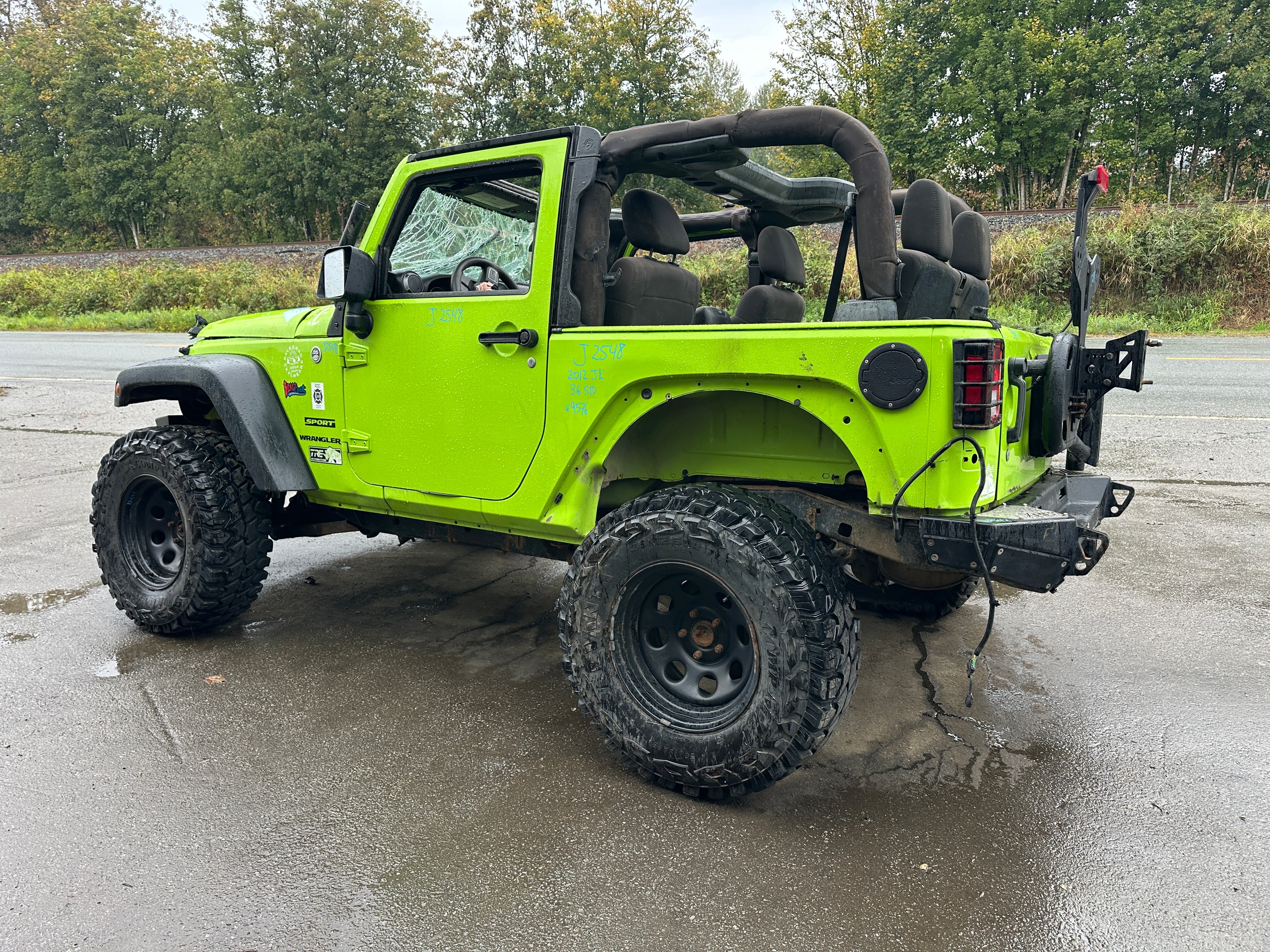 2012 Jeep Wrangler JK Sport 3.6 – J2548