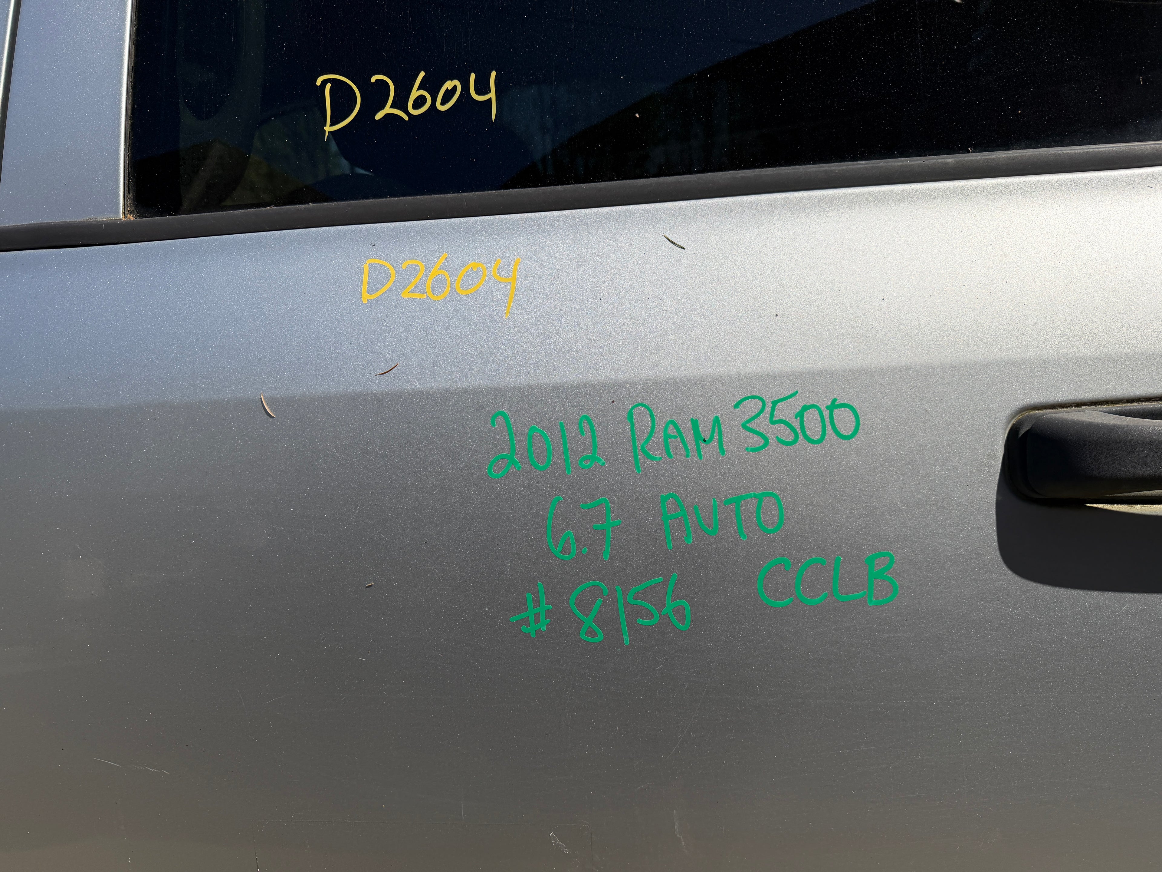 2012 Dodge Ram 3500 ST 6.7 Cummins – D2604