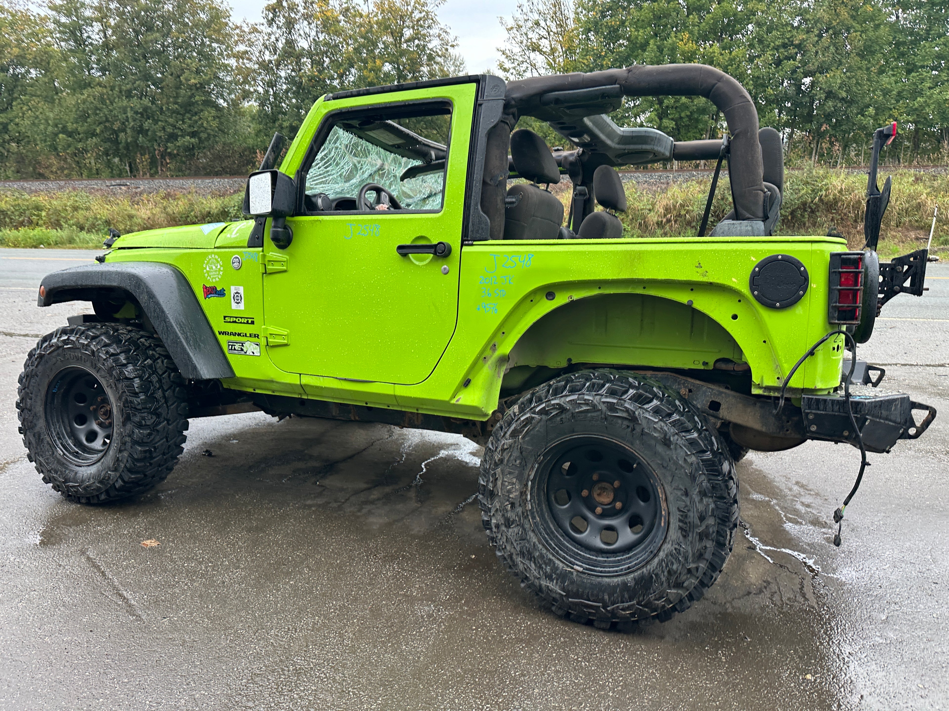 2012 Jeep Wrangler JK Sport 3.6 – J2548