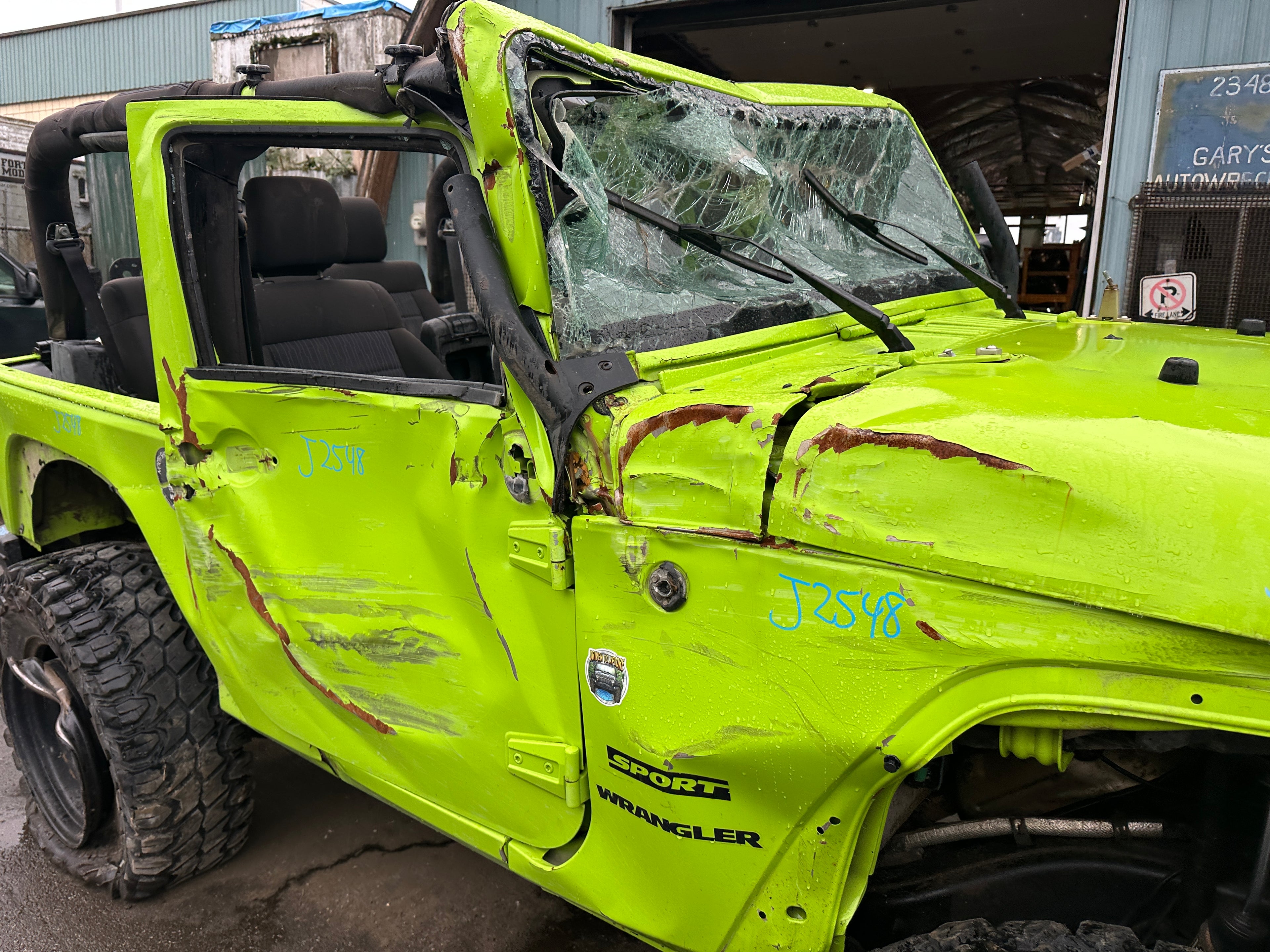 2012 Jeep Wrangler JK Sport 3.6 – J2548