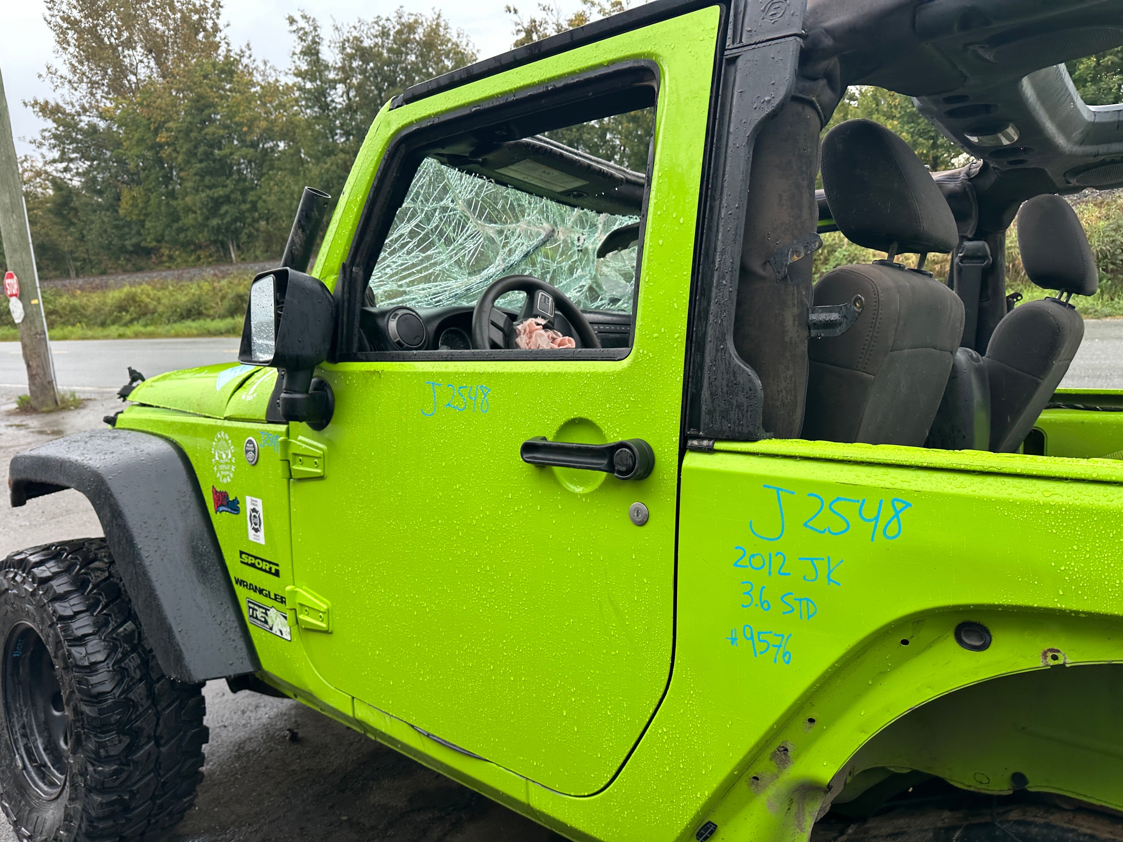 2012 Jeep Wrangler JK Sport 3.6 – J2548