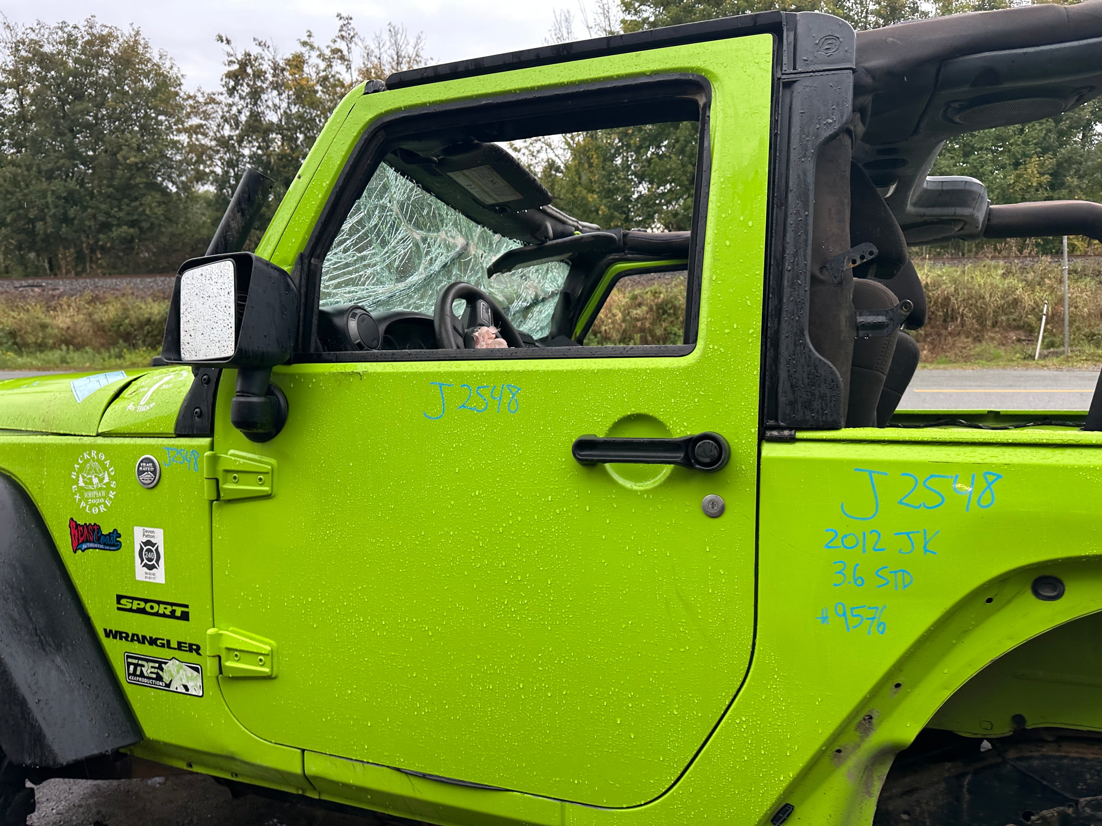 2012 Jeep Wrangler JK Sport 3.6 – J2548