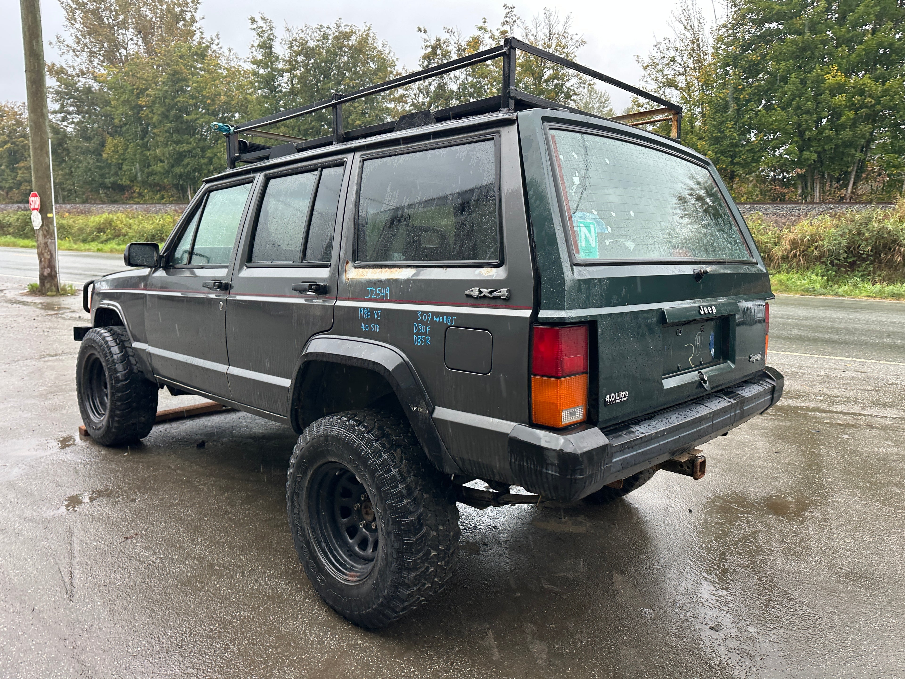 1988 Jeep Cherokee XJ Sport 4.0 Manual – J2549