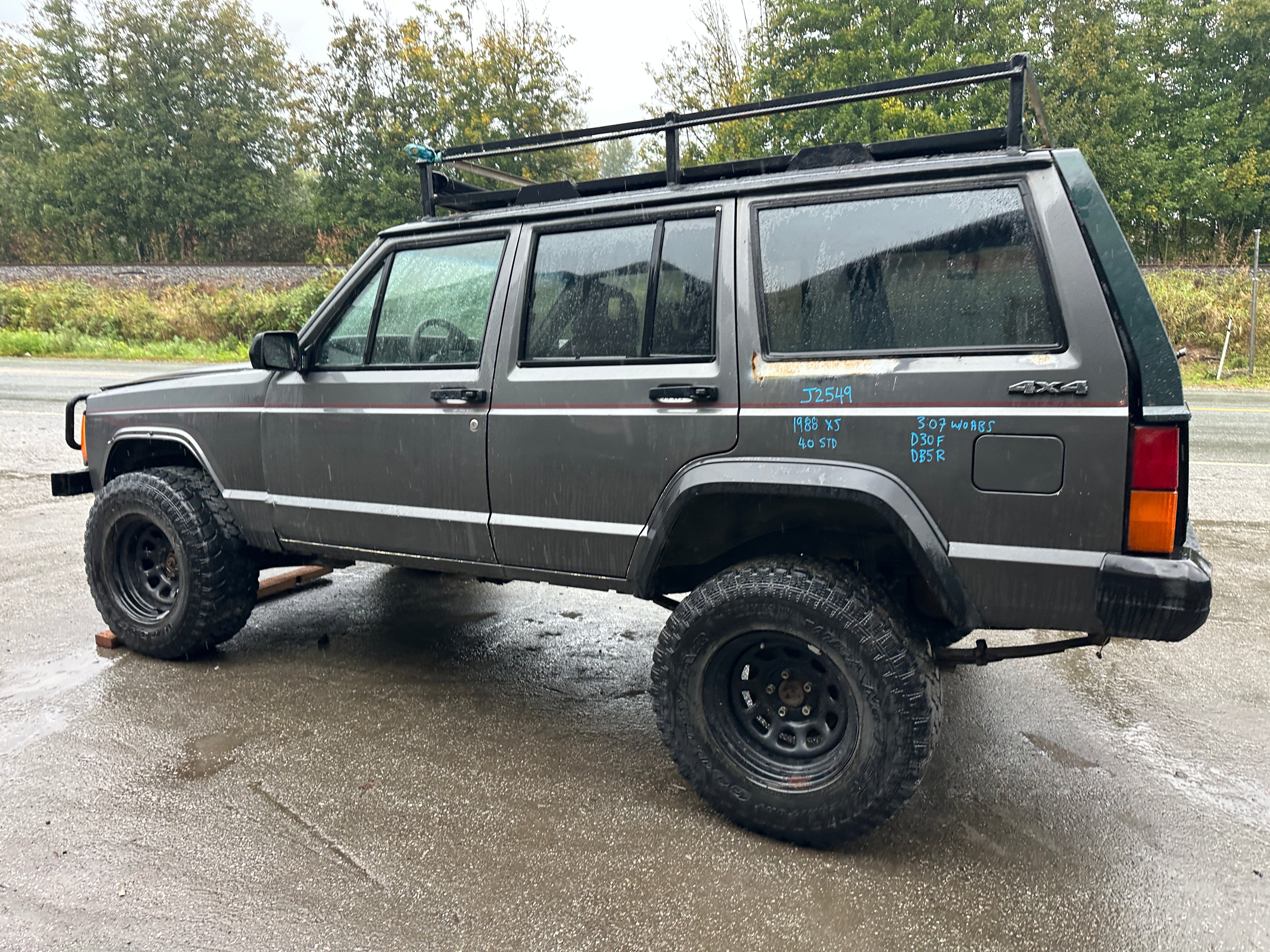 1988 Jeep Cherokee XJ Sport 4.0 Manual – J2549