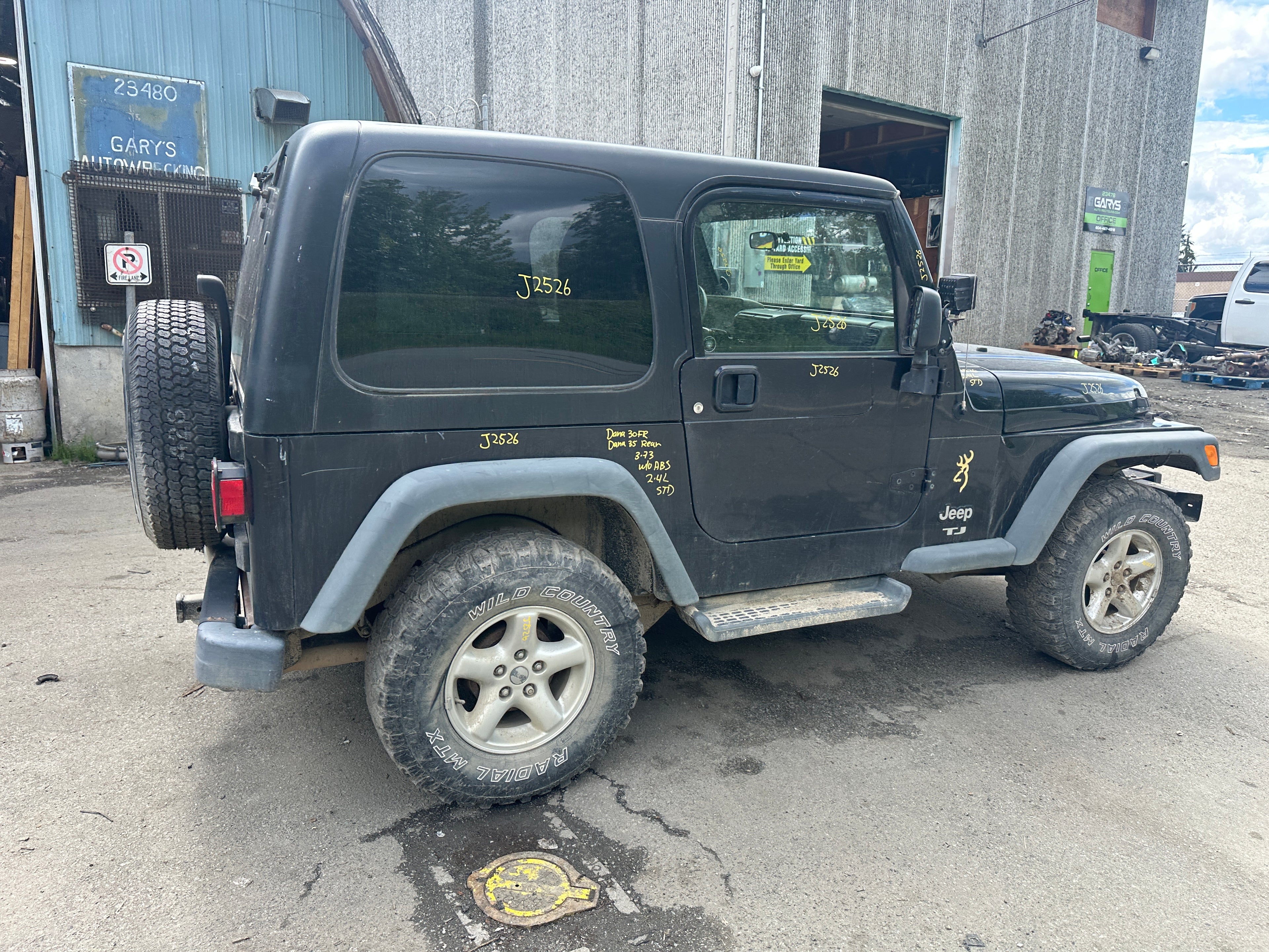 2005 Jeep Wrangler TJ 2.4 – J2526
