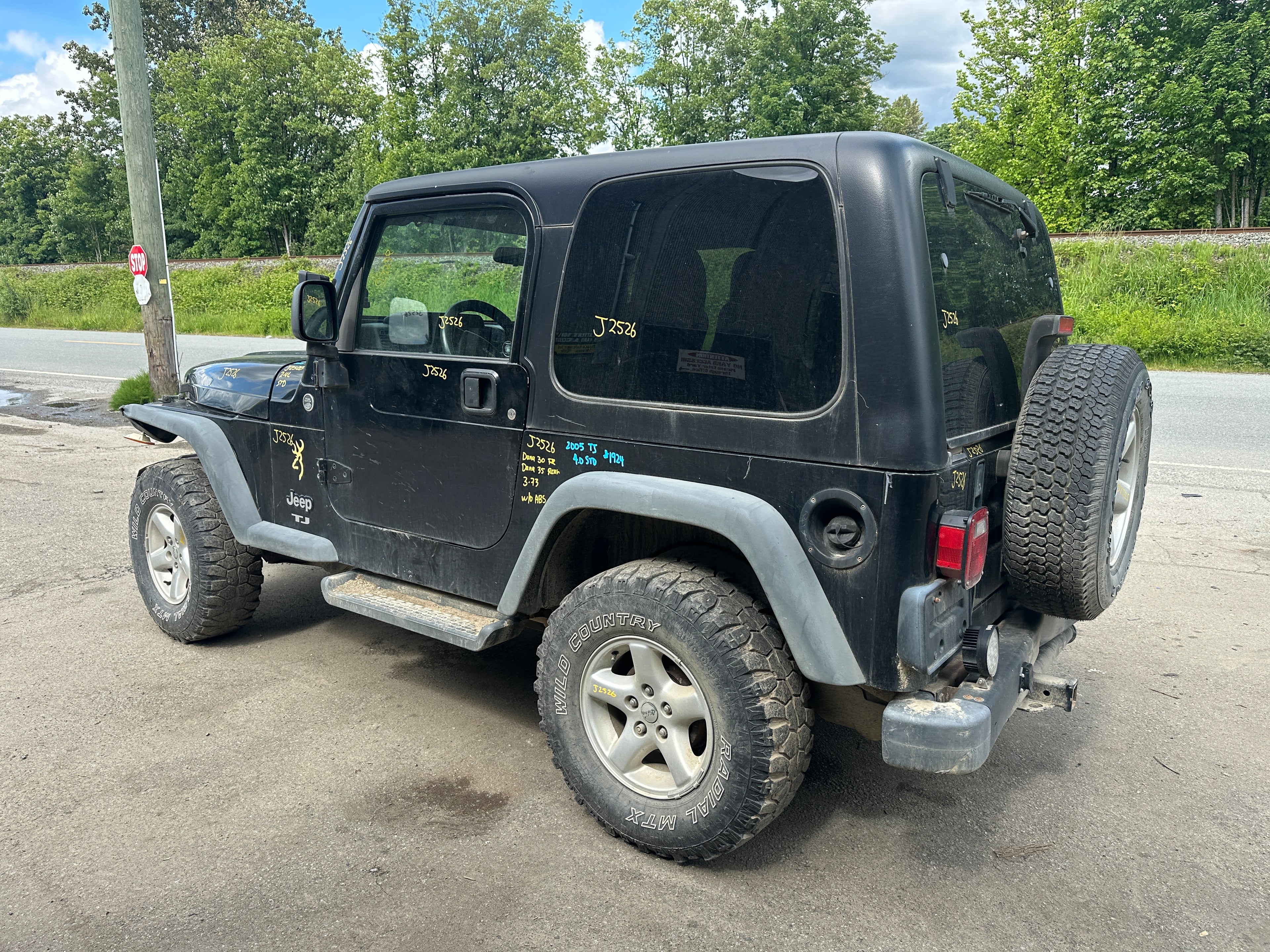 2005 Jeep Wrangler TJ 2.4 – J2526