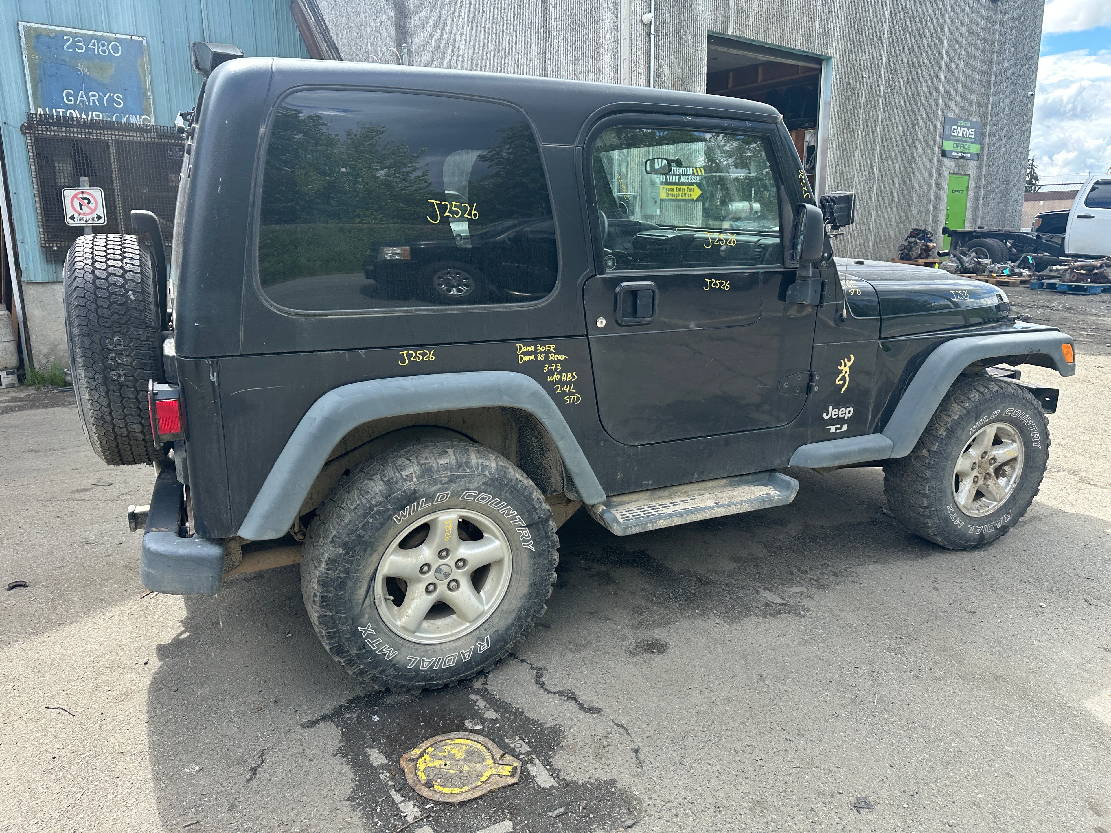 2005 Jeep Wrangler TJ 2.4 – J2526