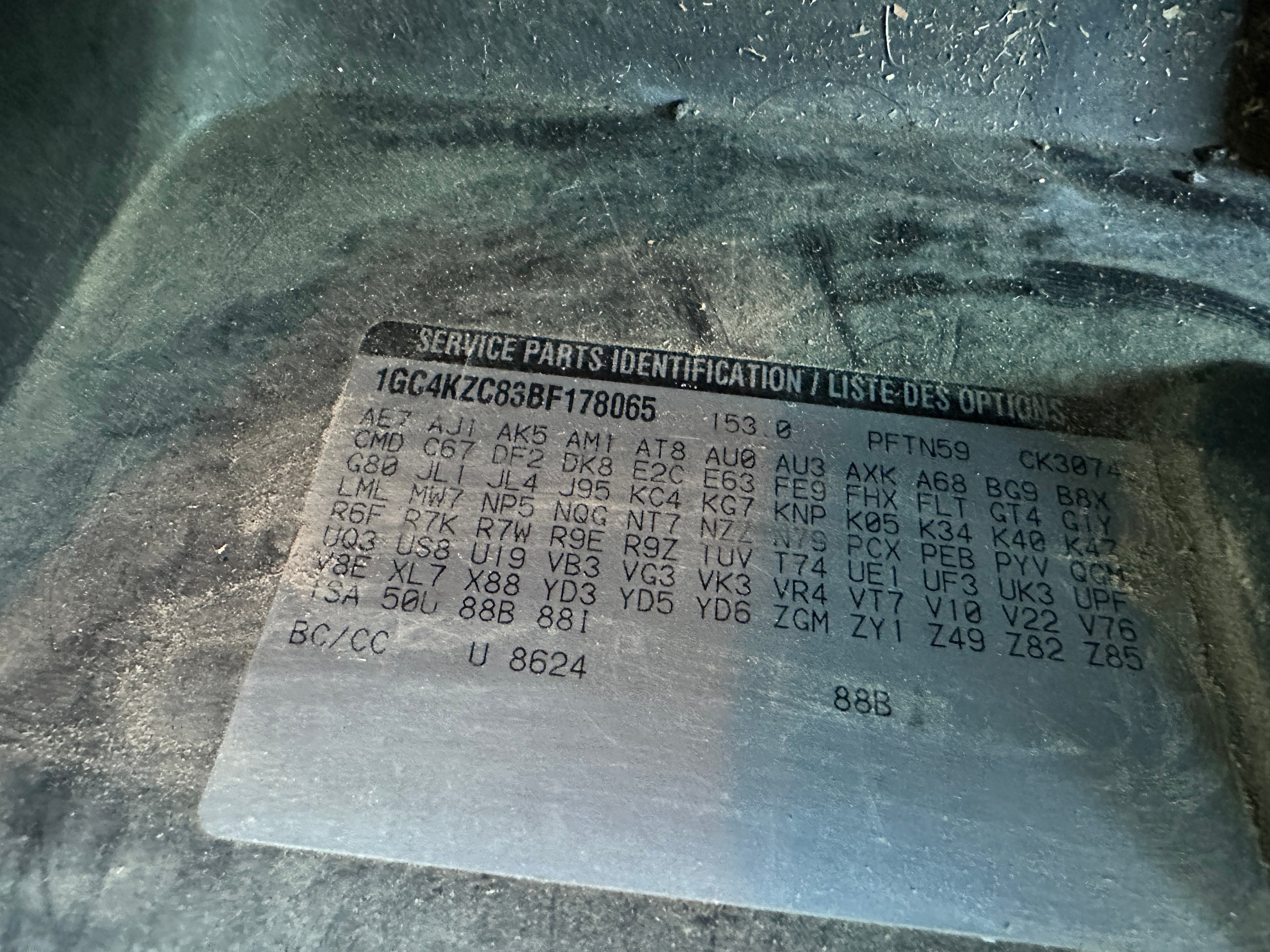 2011 Chevrolet Silverado 3500HD 6.6L LML Duramax – C2503