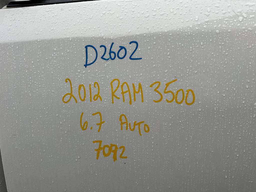 2012 Dodge Ram 3500 SLT 6.7 Cummins – D2602