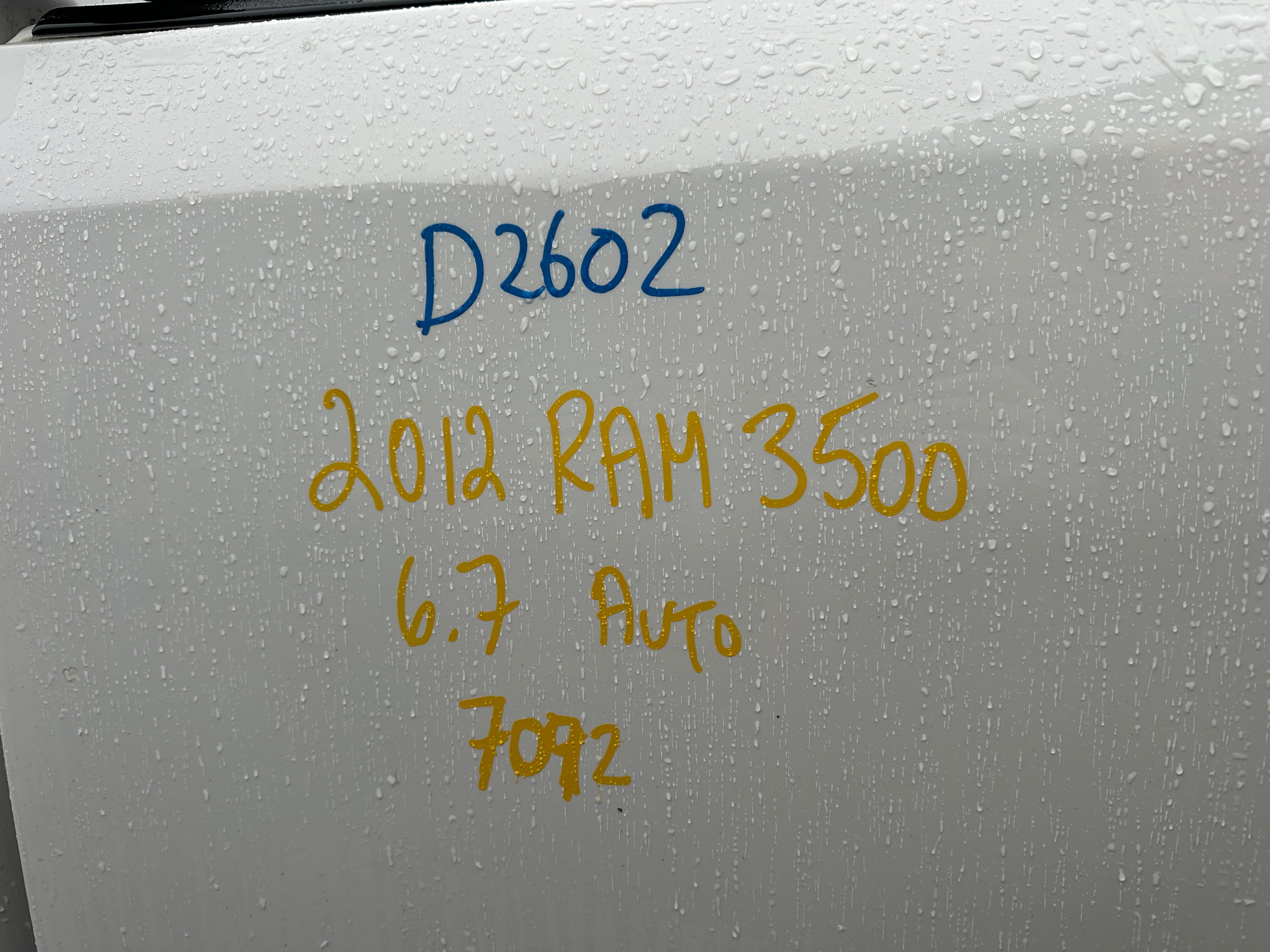 2012 Dodge Ram 3500 SLT 6.7 Cummins – D2602