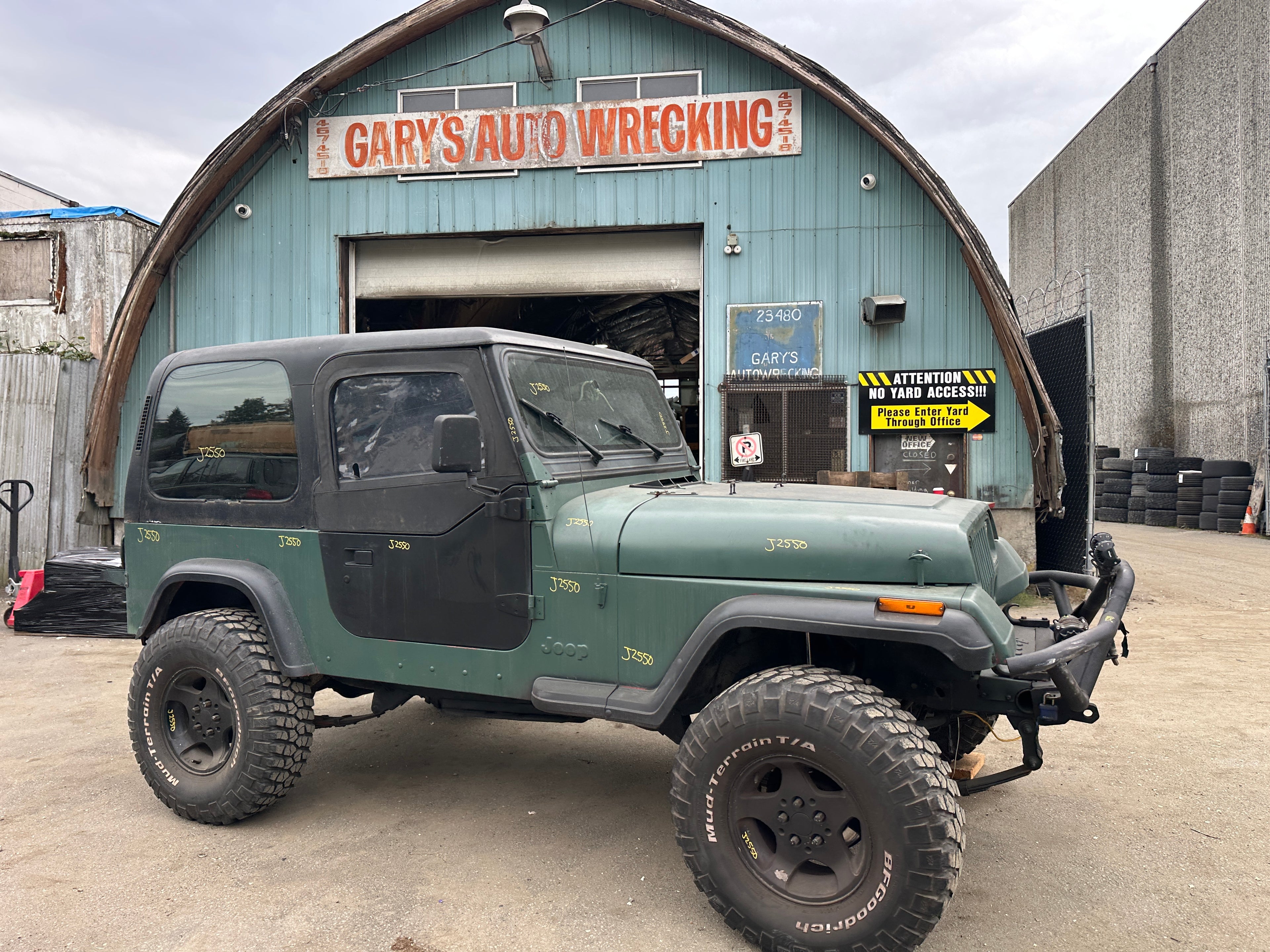1993 Jeep Wrangler YJ 2.5 – J2550