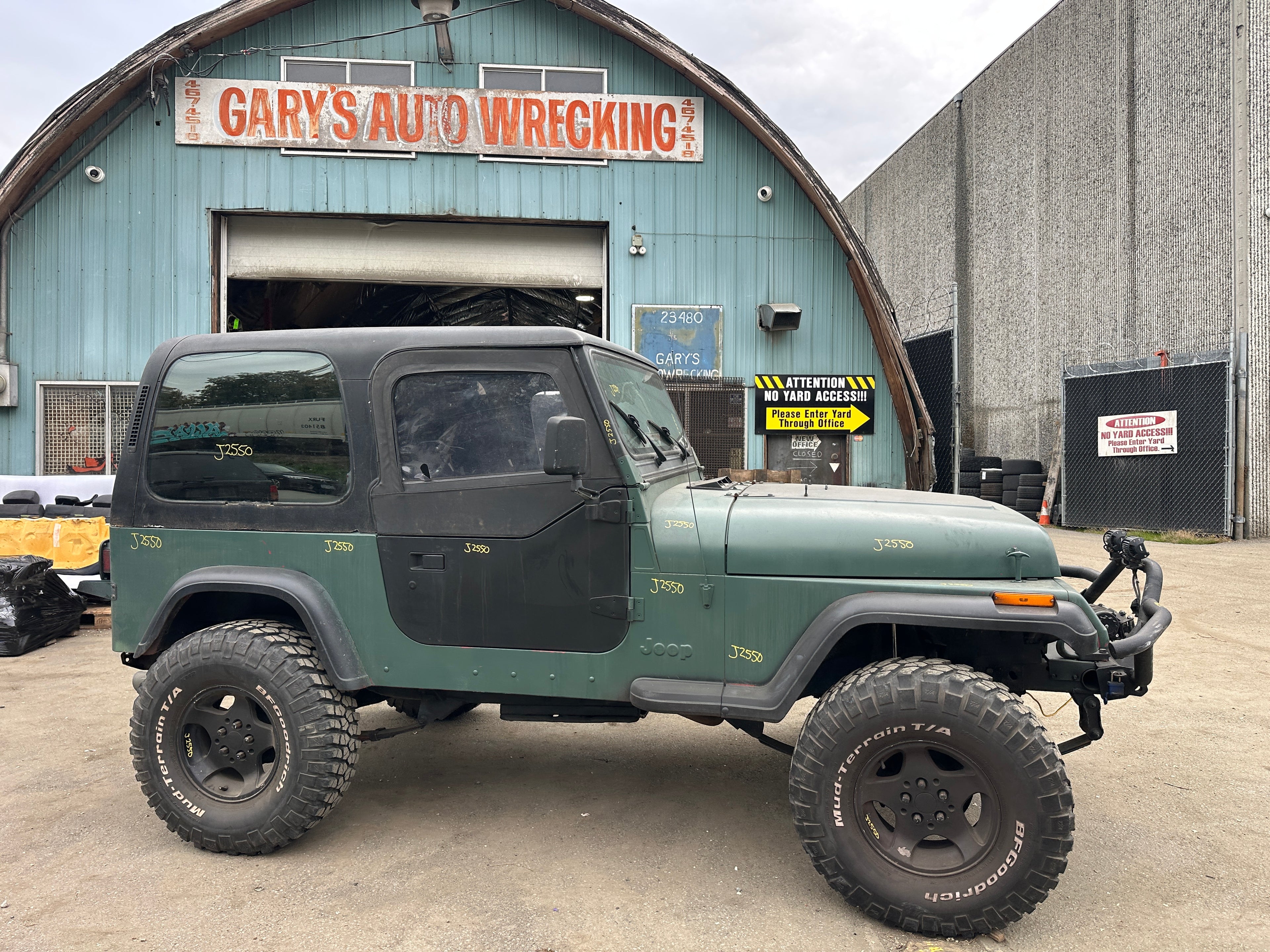 1993 Jeep Wrangler YJ 2.5 – J2550