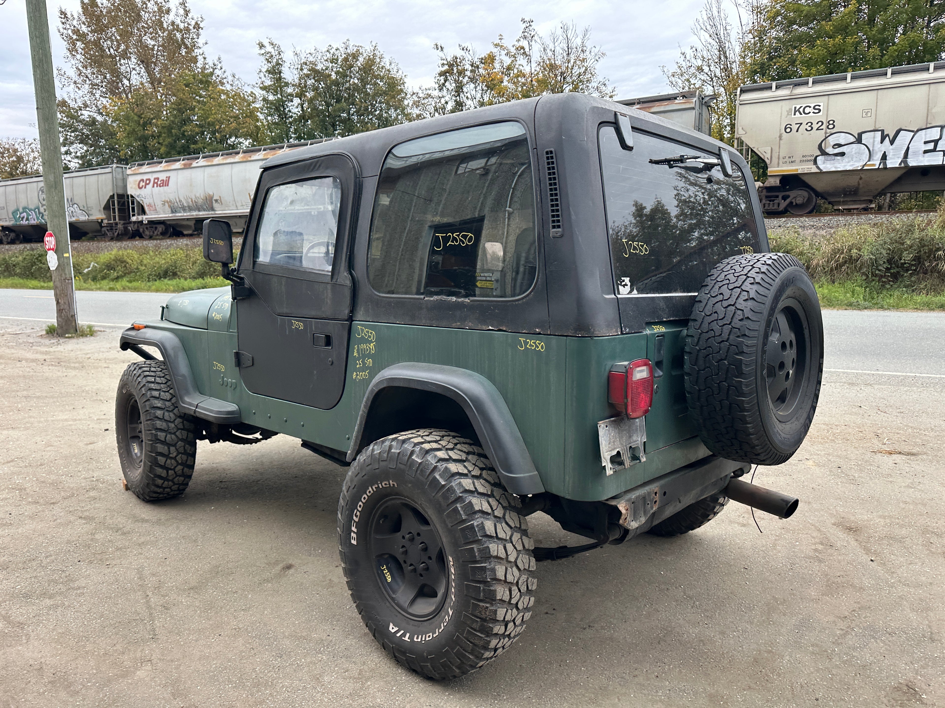 1993 Jeep Wrangler YJ 2.5 – J2550