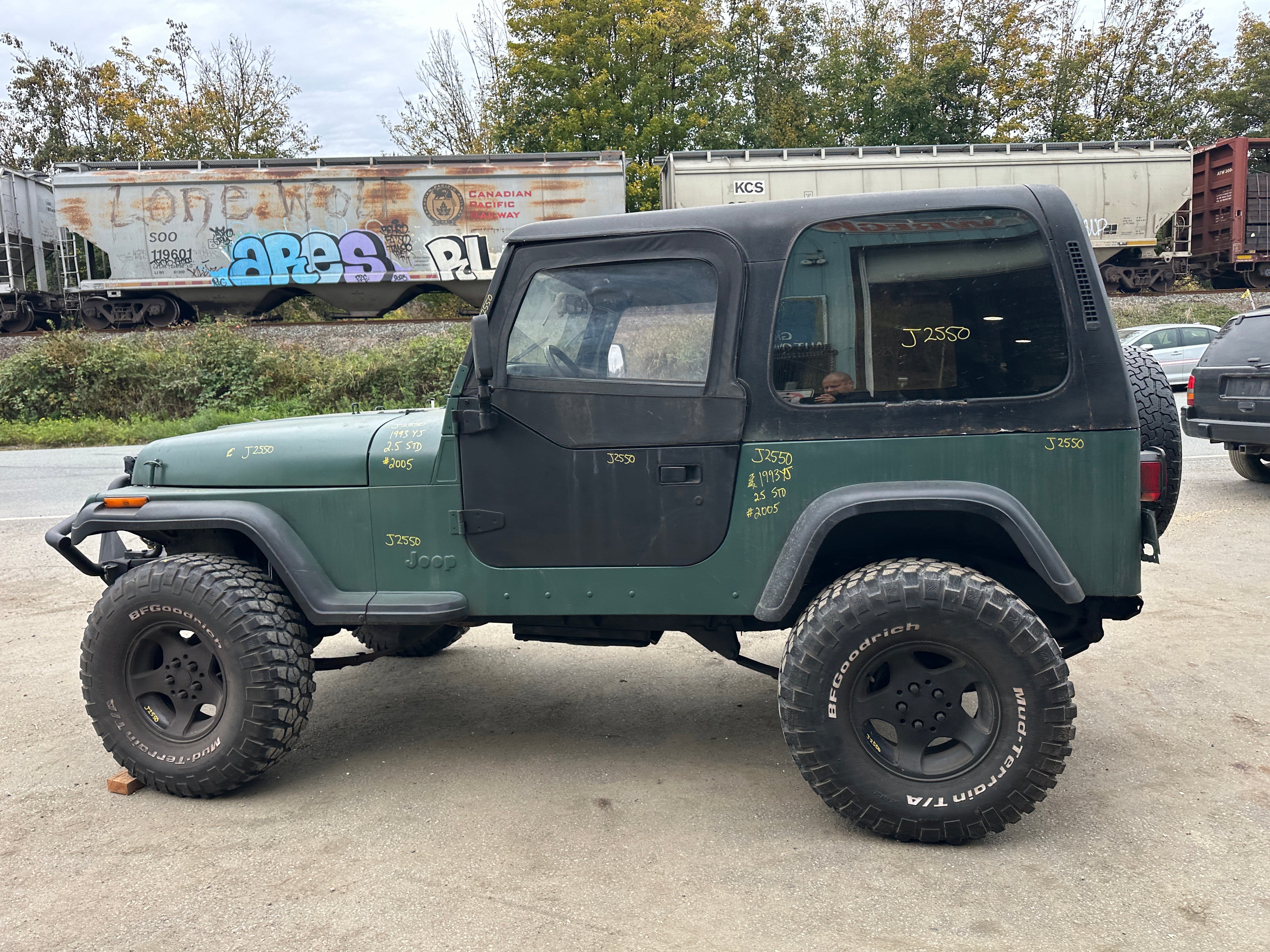 1993 Jeep Wrangler YJ 2.5 – J2550