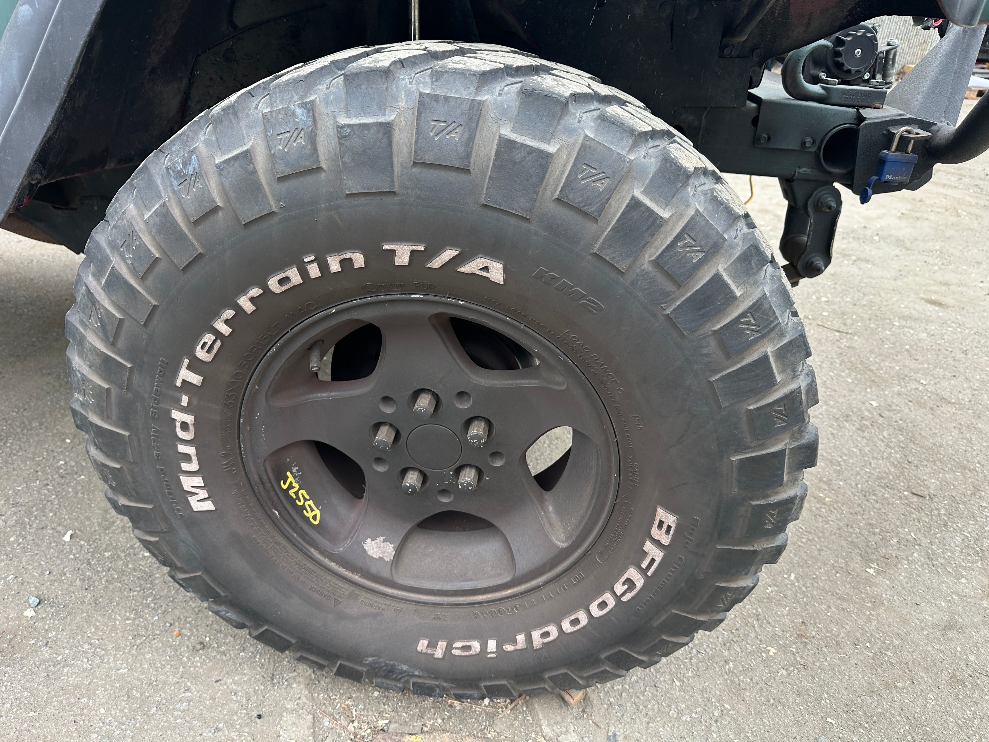 1993 Jeep Wrangler YJ 2.5 – J2550