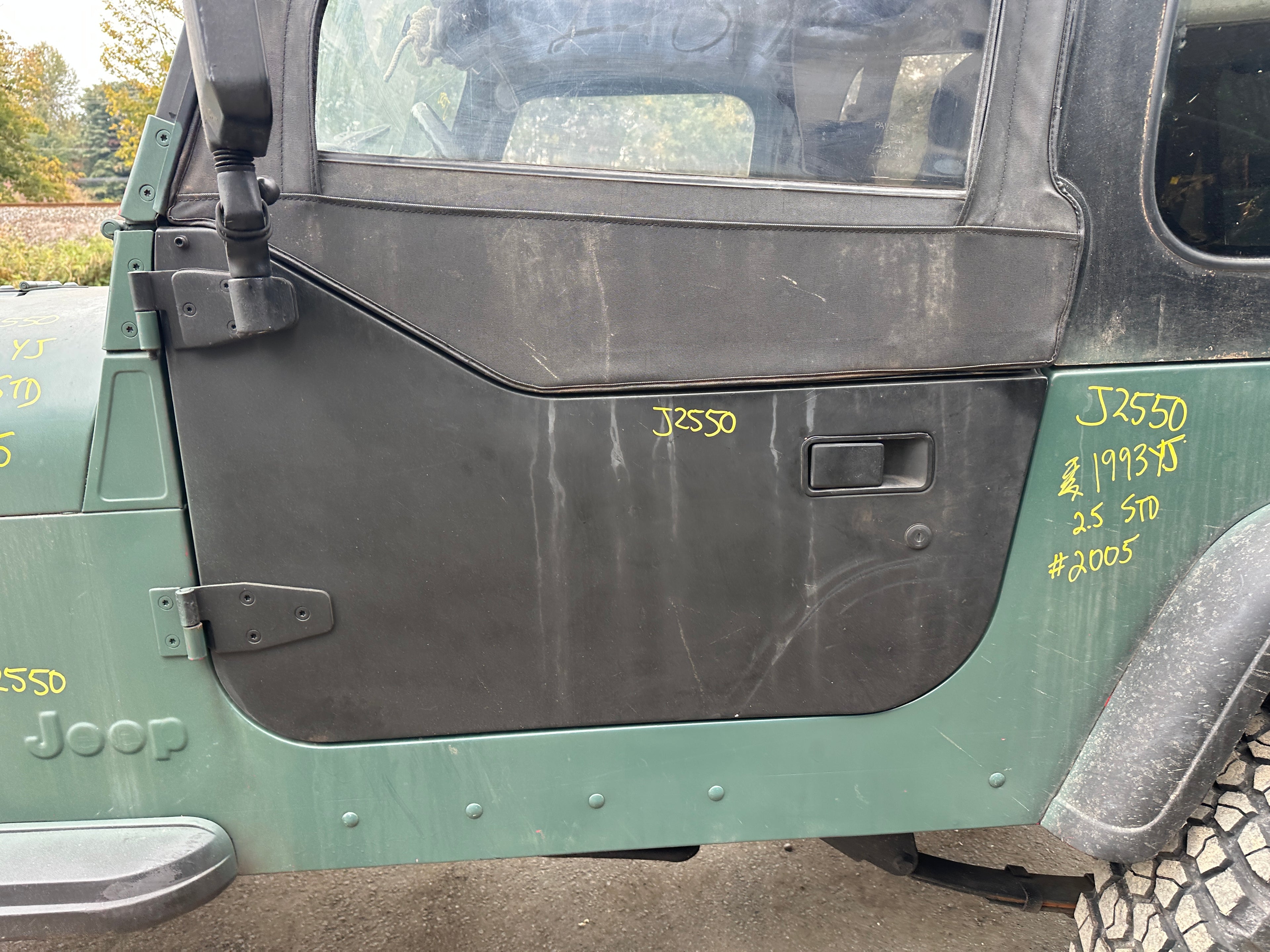 1993 Jeep Wrangler YJ 2.5 – J2550