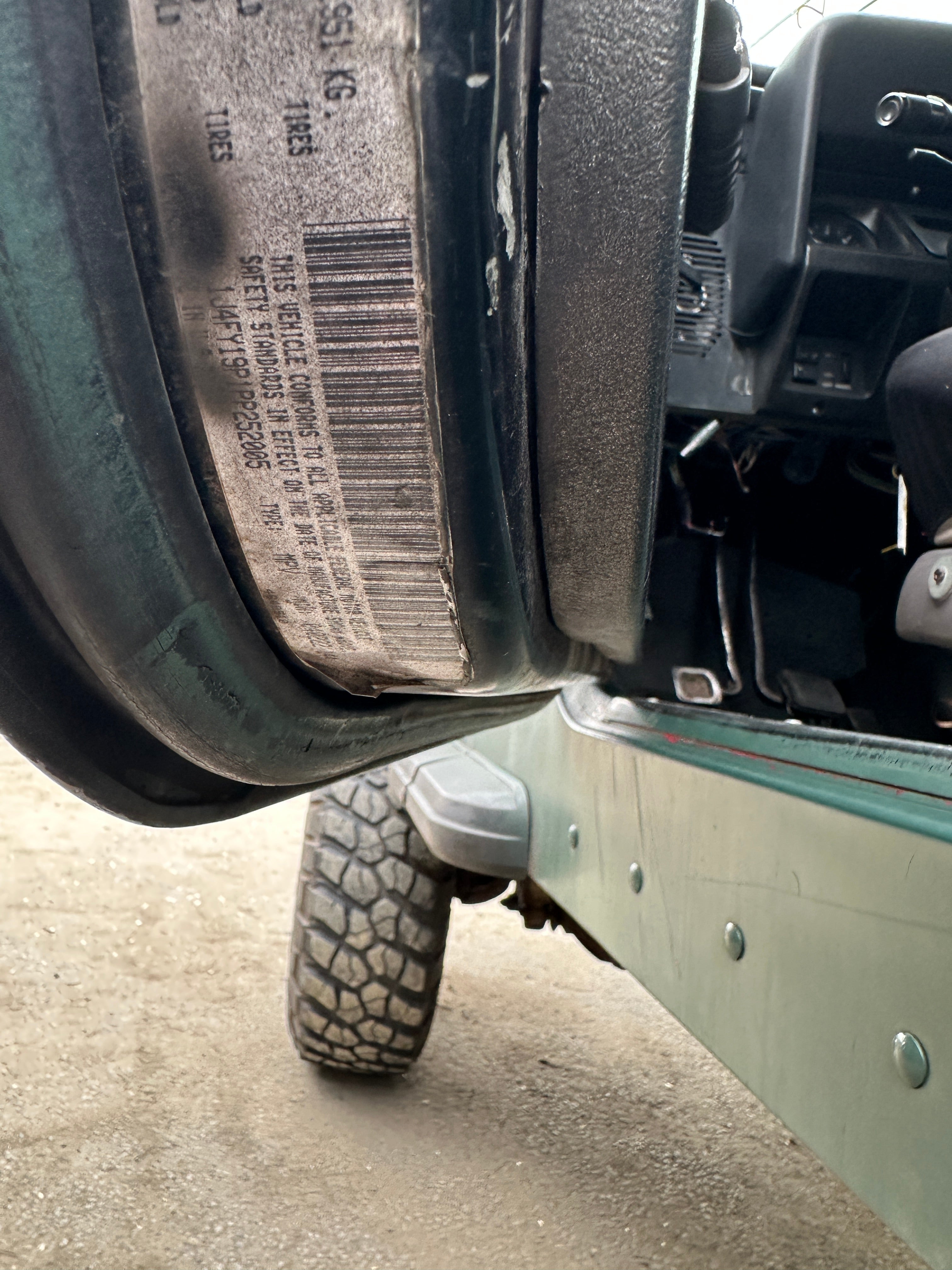 1993 Jeep Wrangler YJ 2.5 – J2550