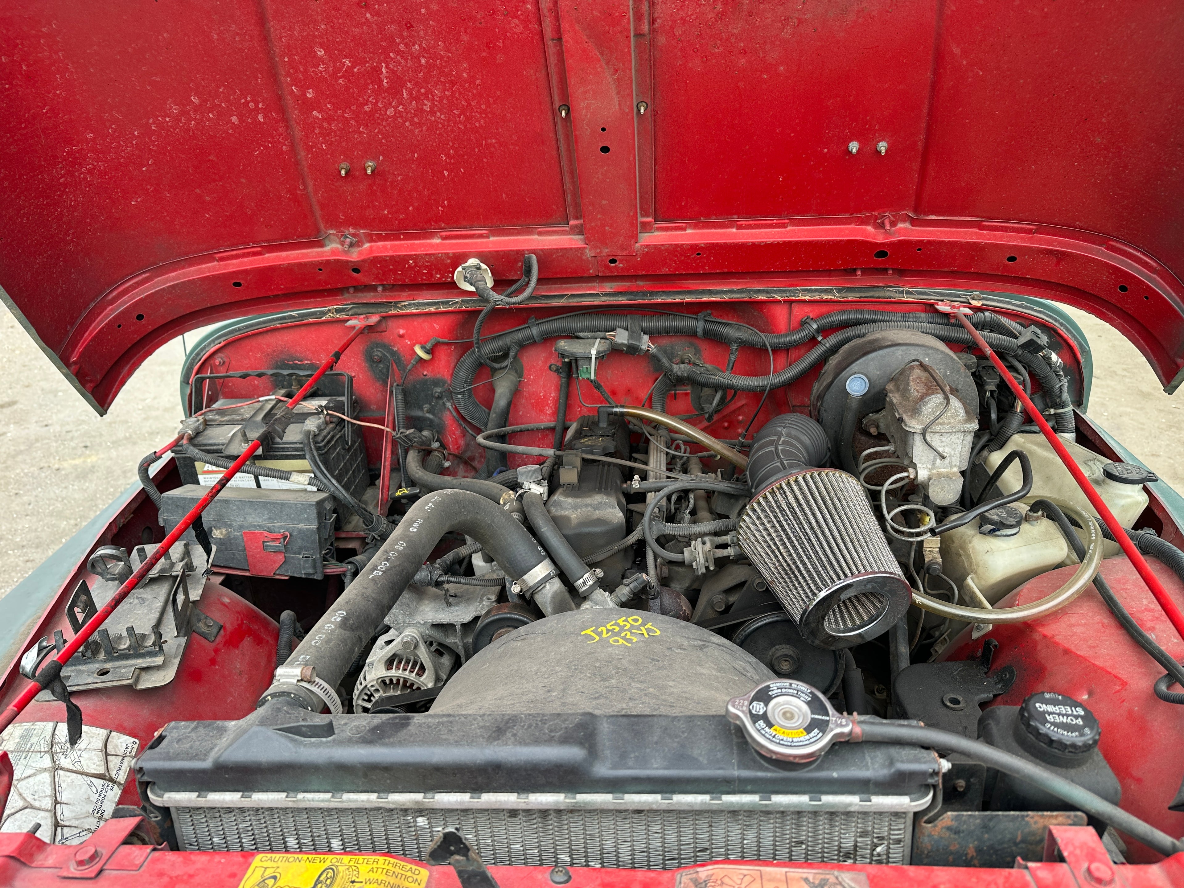 1993 Jeep Wrangler YJ 2.5 – J2550